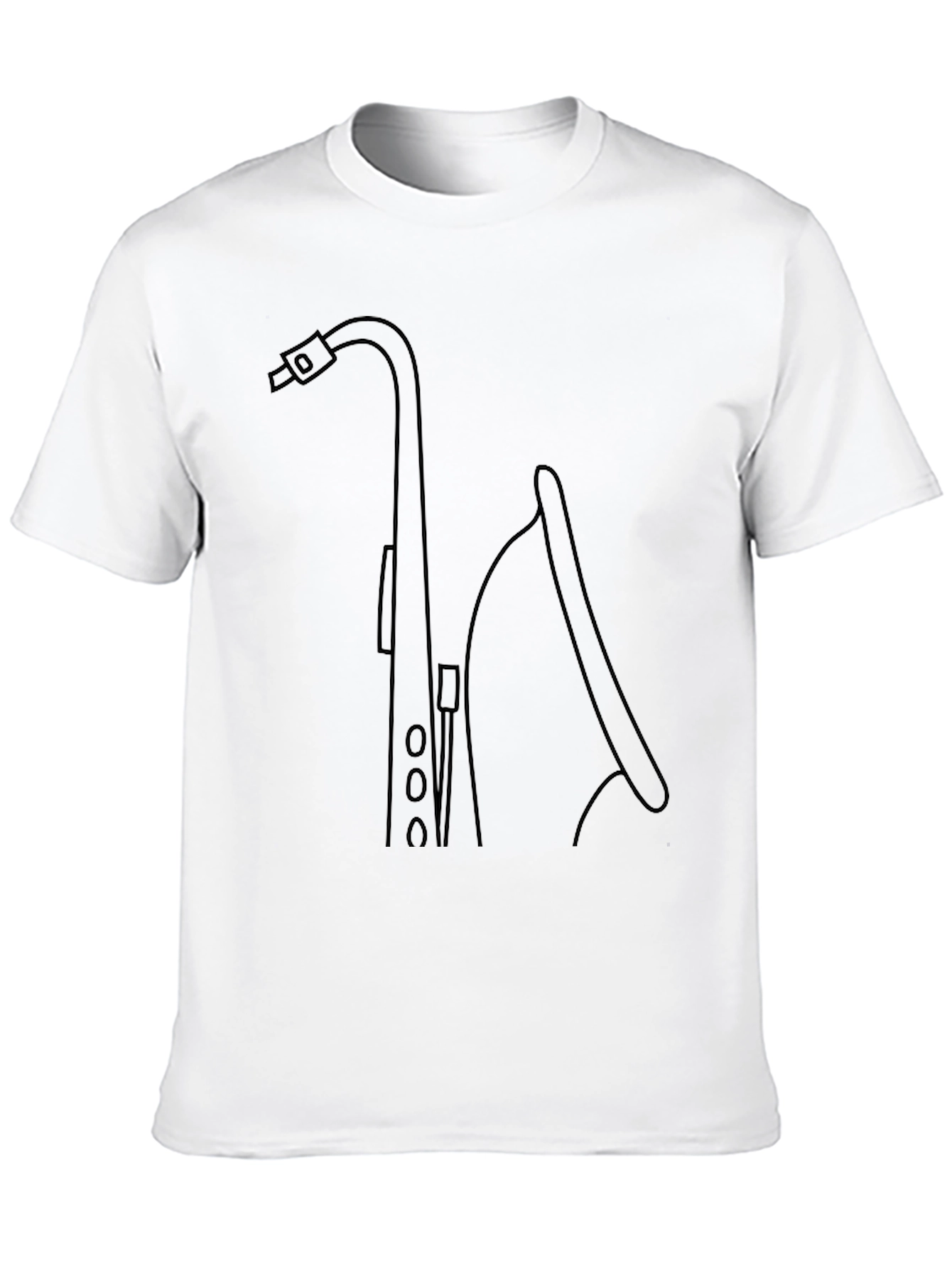 Saxophone Graphic Tee - Musicians Style