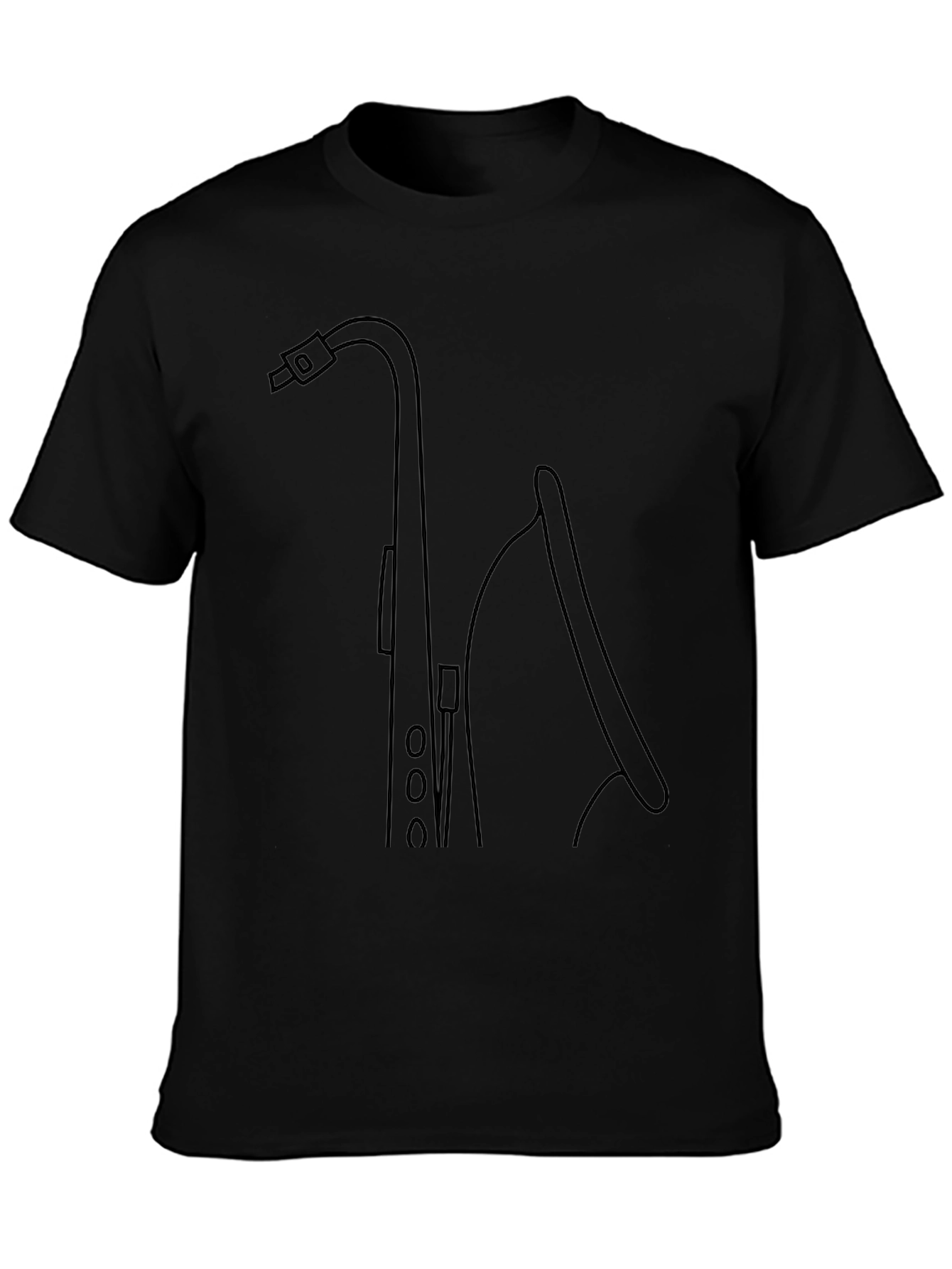 Saxophone Graphic Tee - Musicians Style