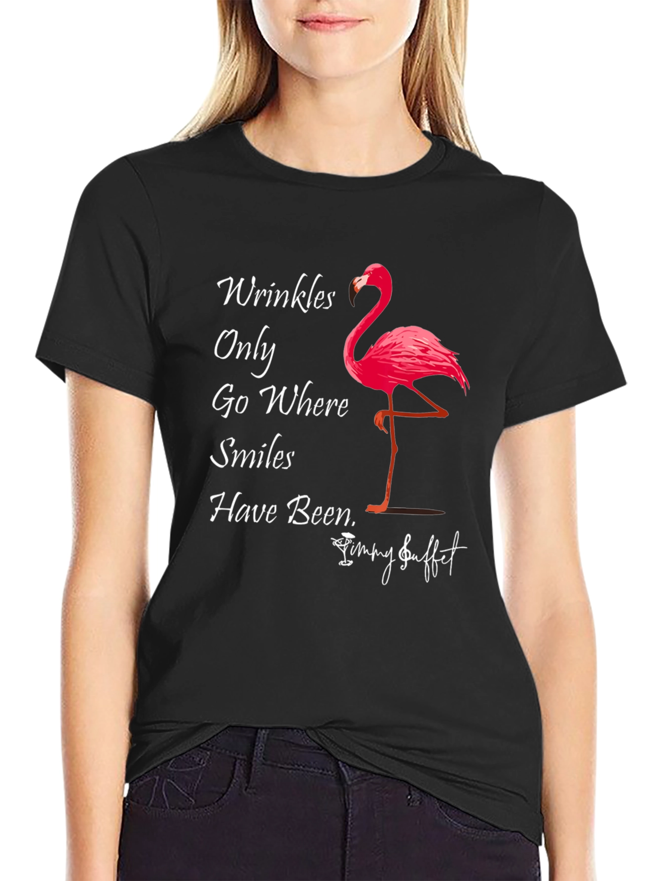 Wrinkles Only Go Where Smiles Have Been T-Shirt
