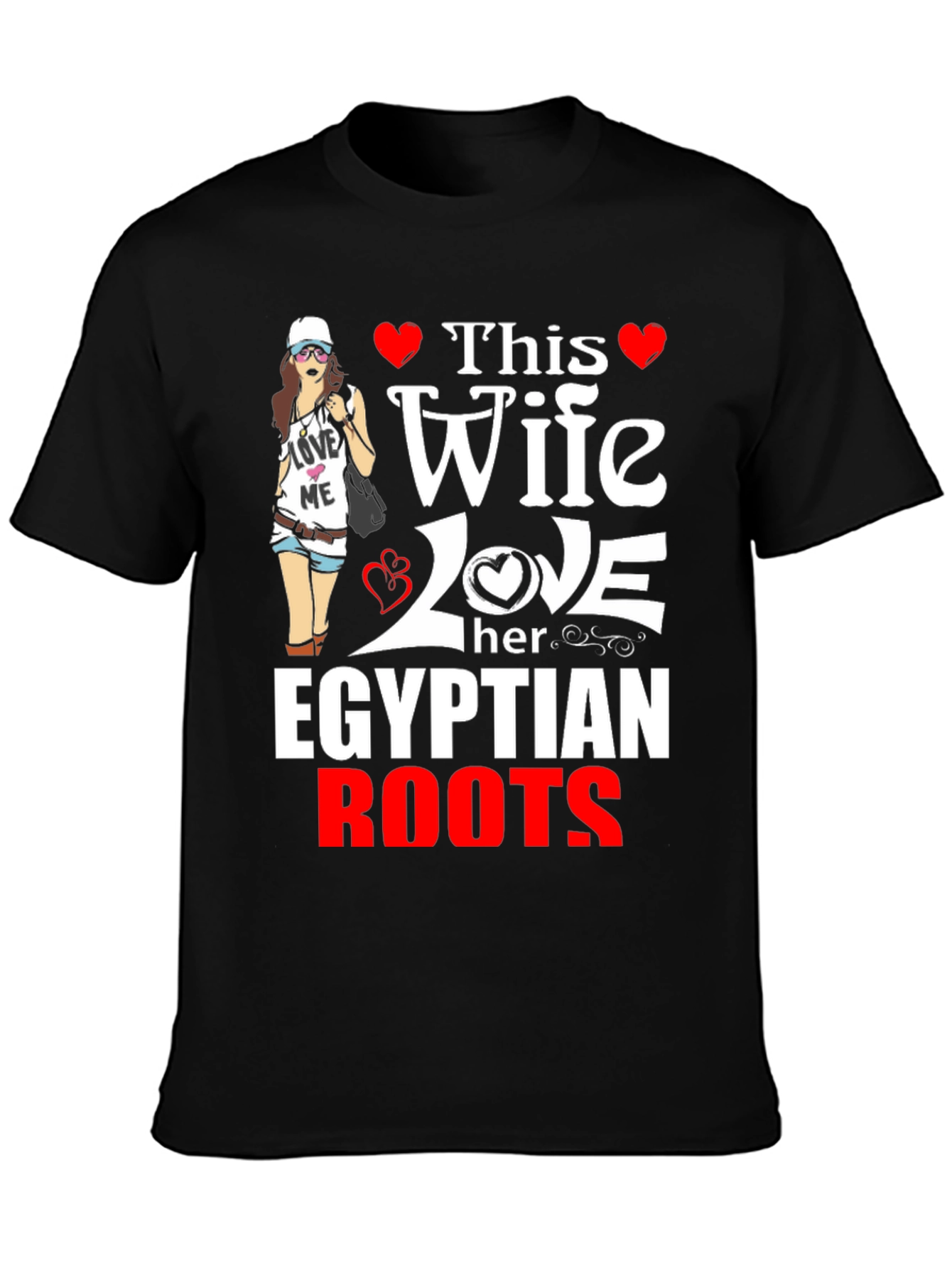 Egyptian Roots Wife T-Shirt