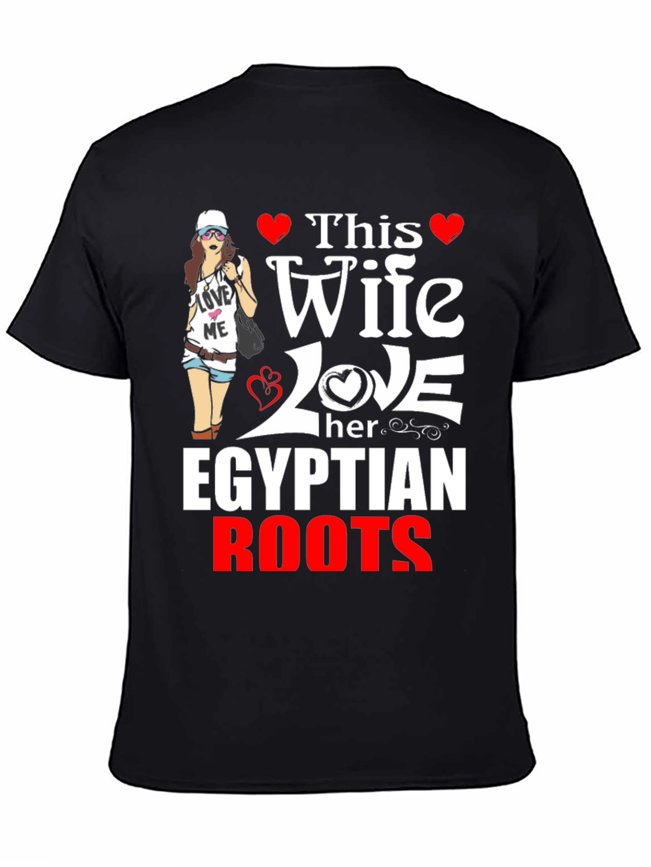 Egyptian Roots Wife T-Shirt