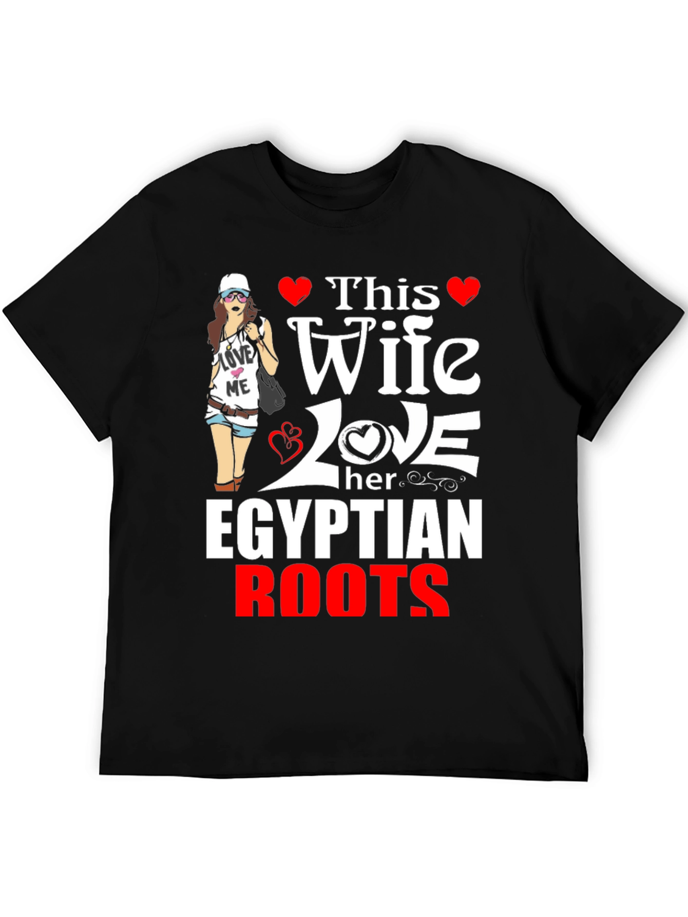 Egyptian Roots Wife T-Shirt