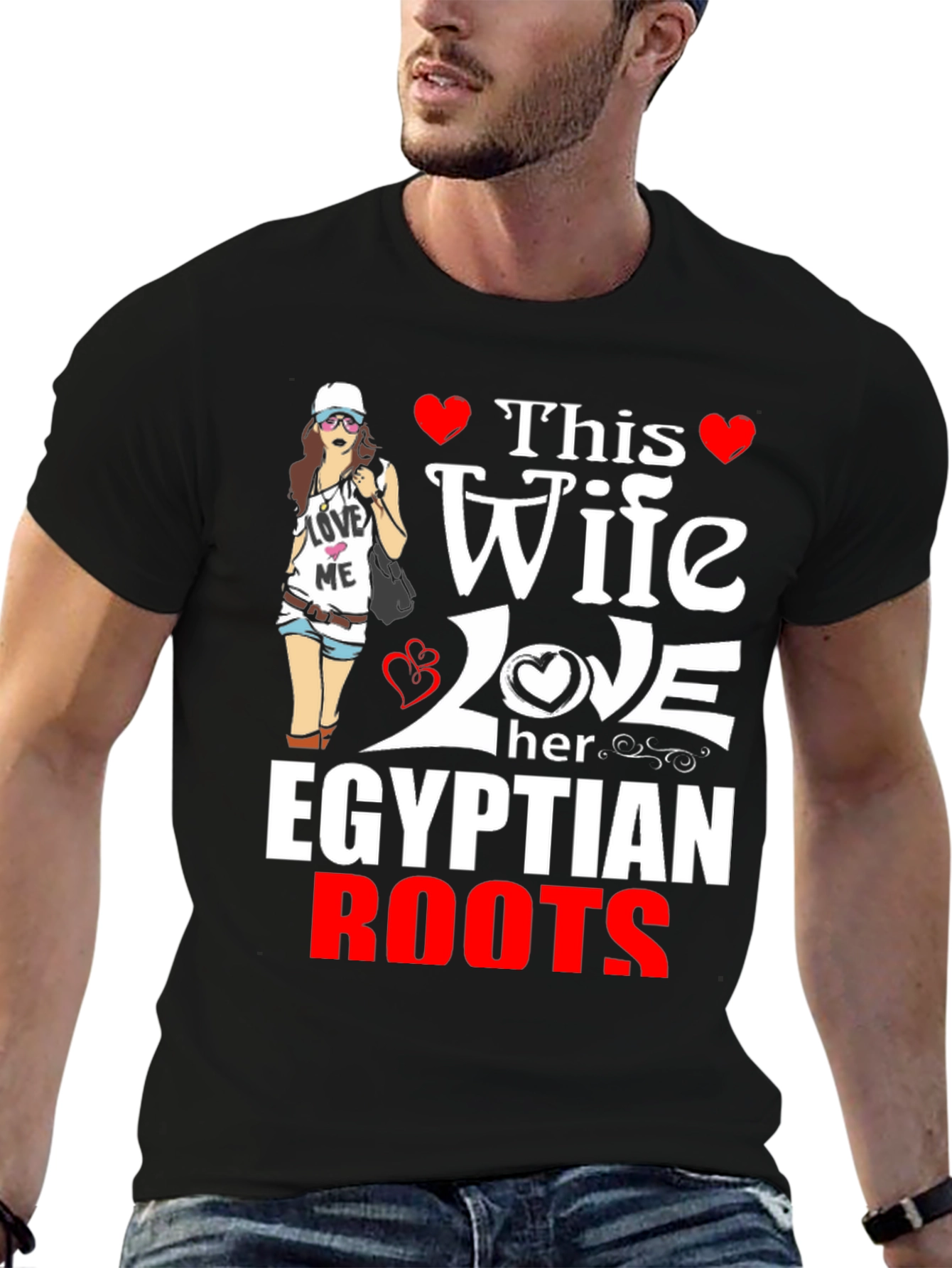 Egyptian Roots Wife T-Shirt