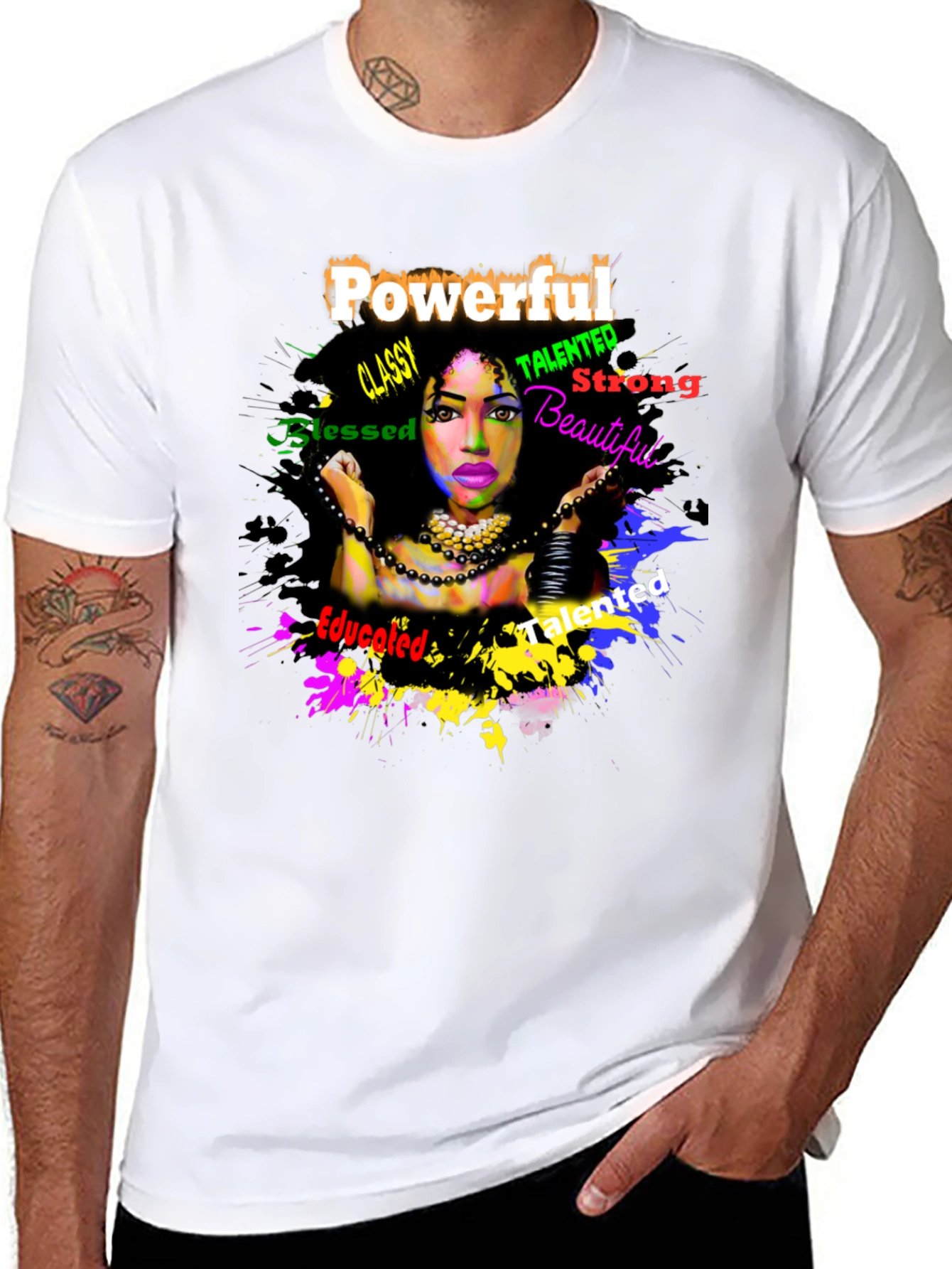 Powerful Woman Graphic T-Shirt