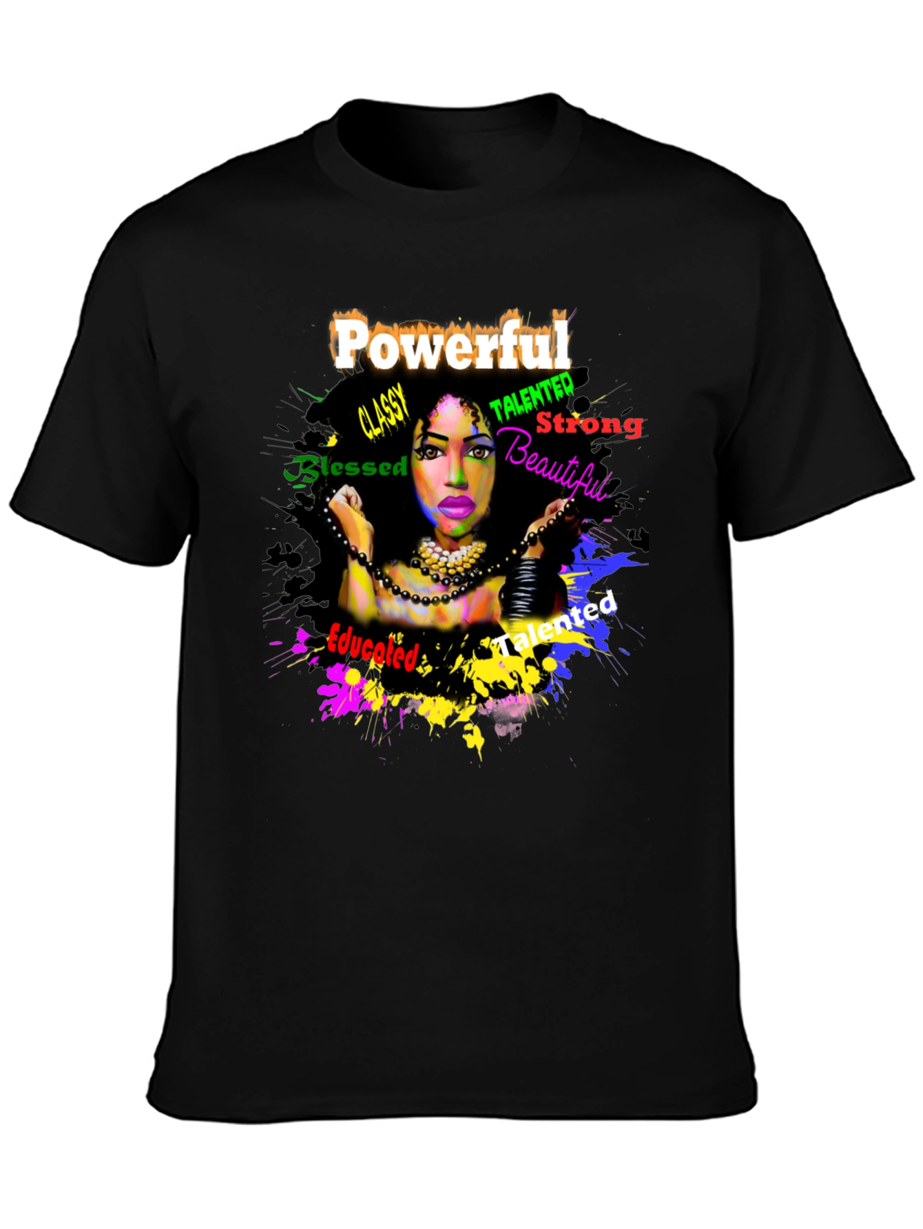 Powerful Woman Graphic T-Shirt