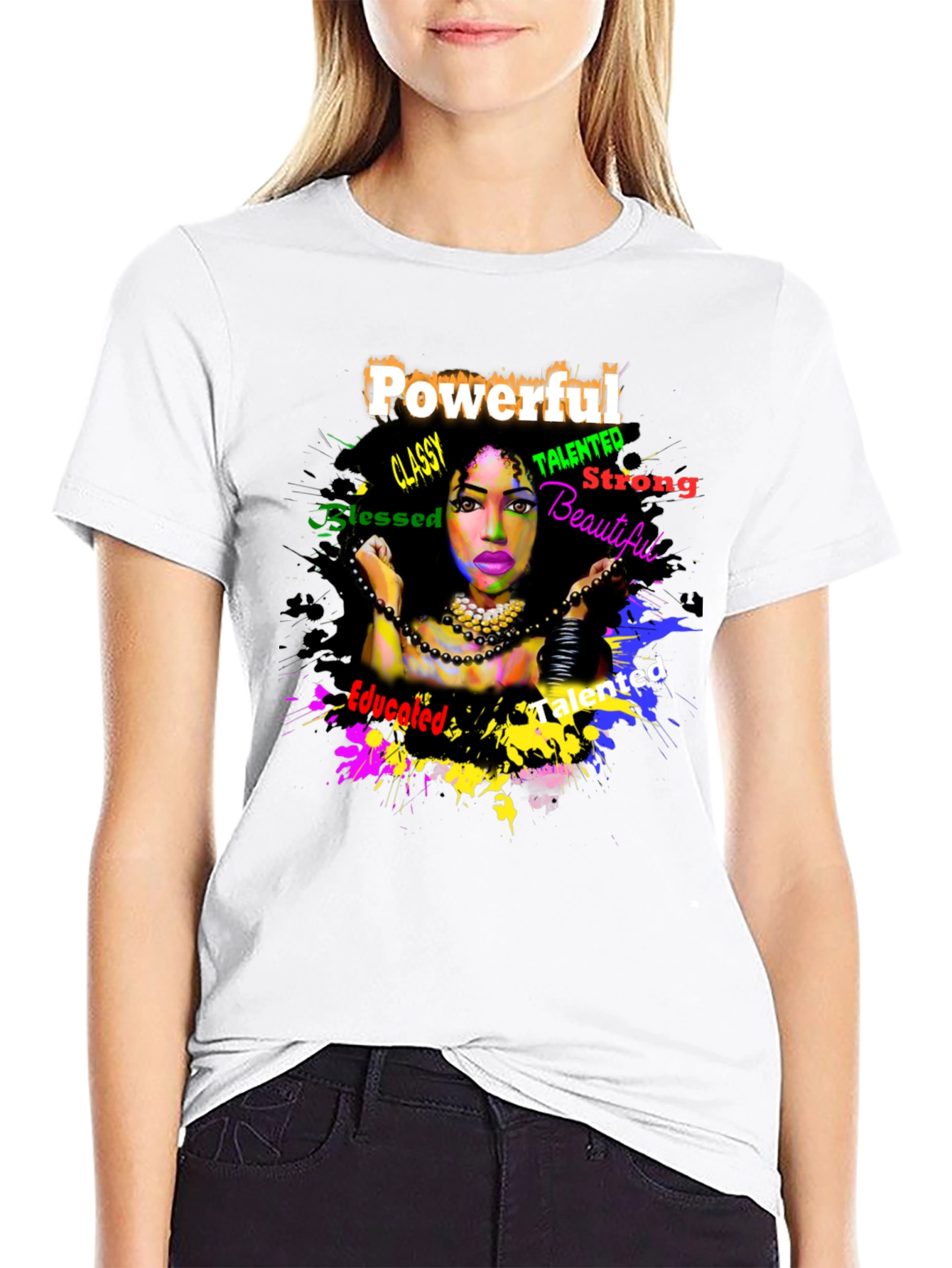 Powerful Woman Graphic T-Shirt