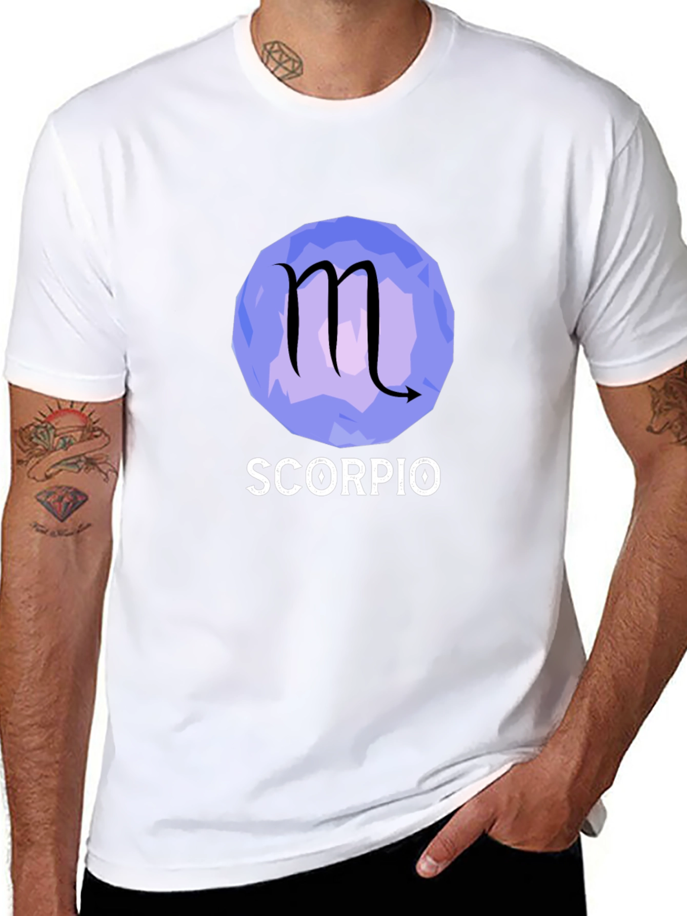 Scorpio Zodiac Sign Graphic T-Shirt