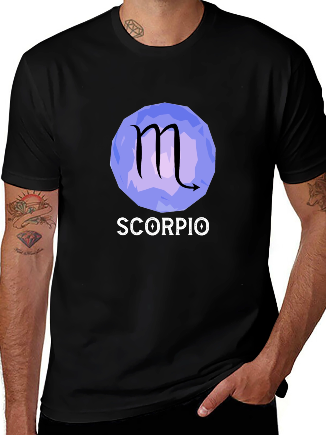 Scorpio Zodiac Sign Graphic T-Shirt