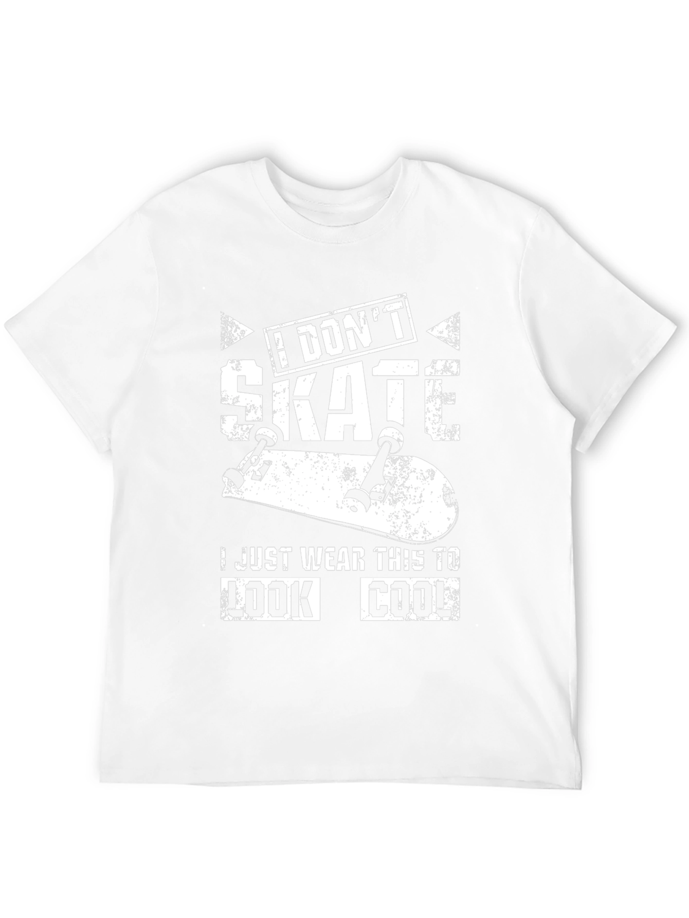I Dont Skate T-Shirt - Humorous Graphic Tee