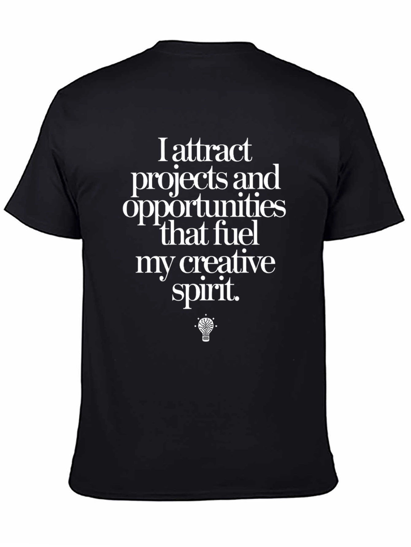 Creative Spirit Black T-Shirt