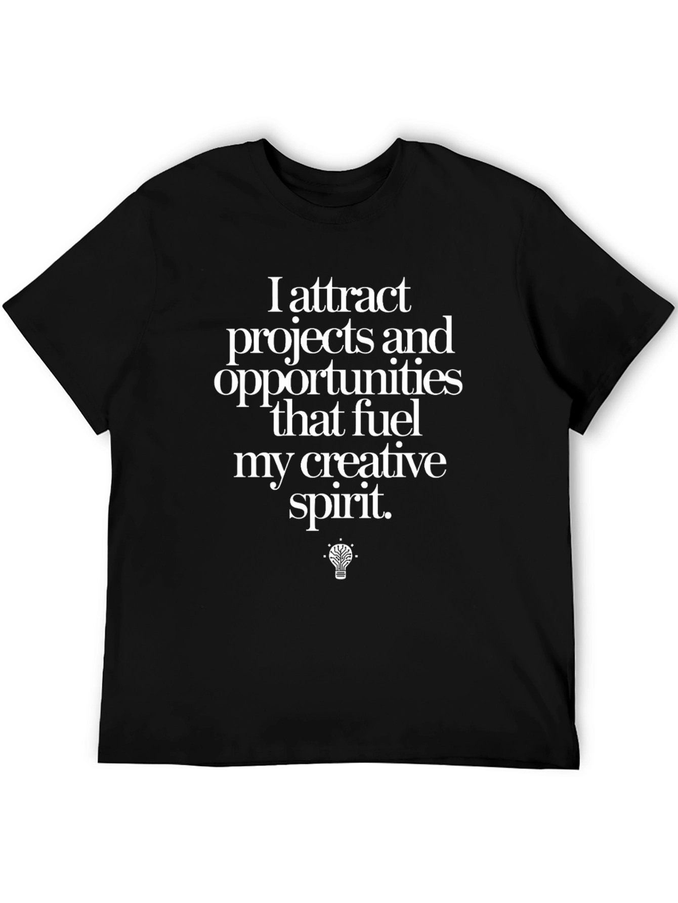Creative Spirit Black T-Shirt