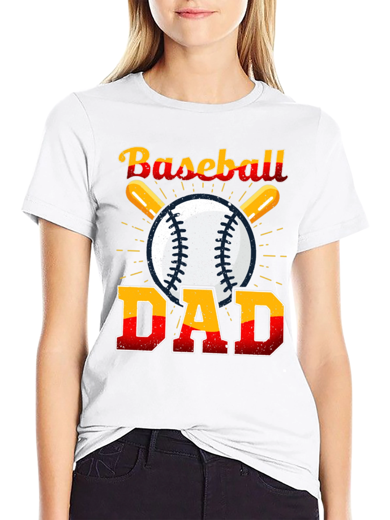 Baseball Dad Graphic T-Shirt