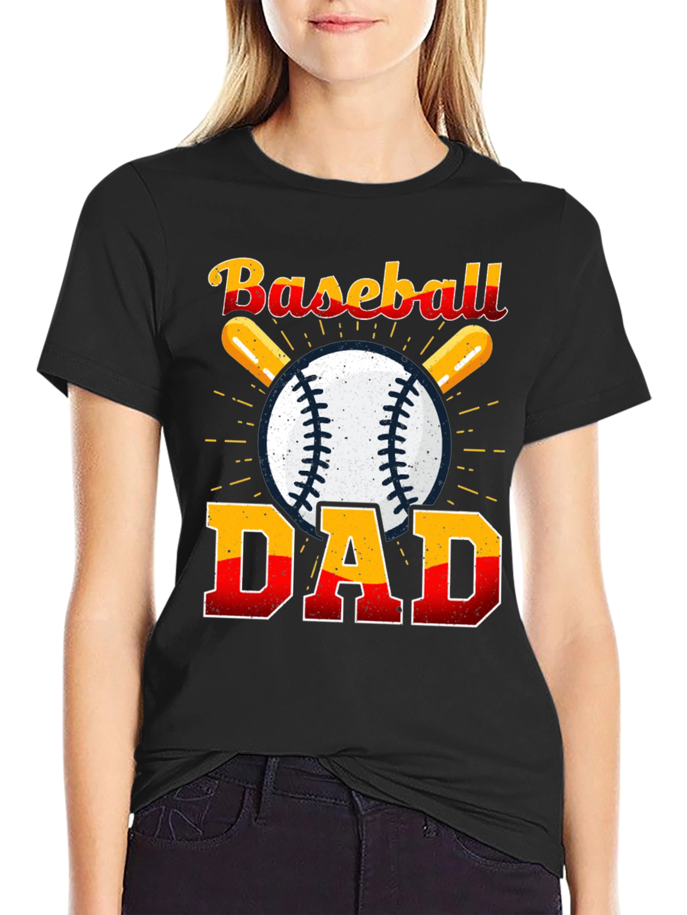 Baseball Dad Graphic T-Shirt