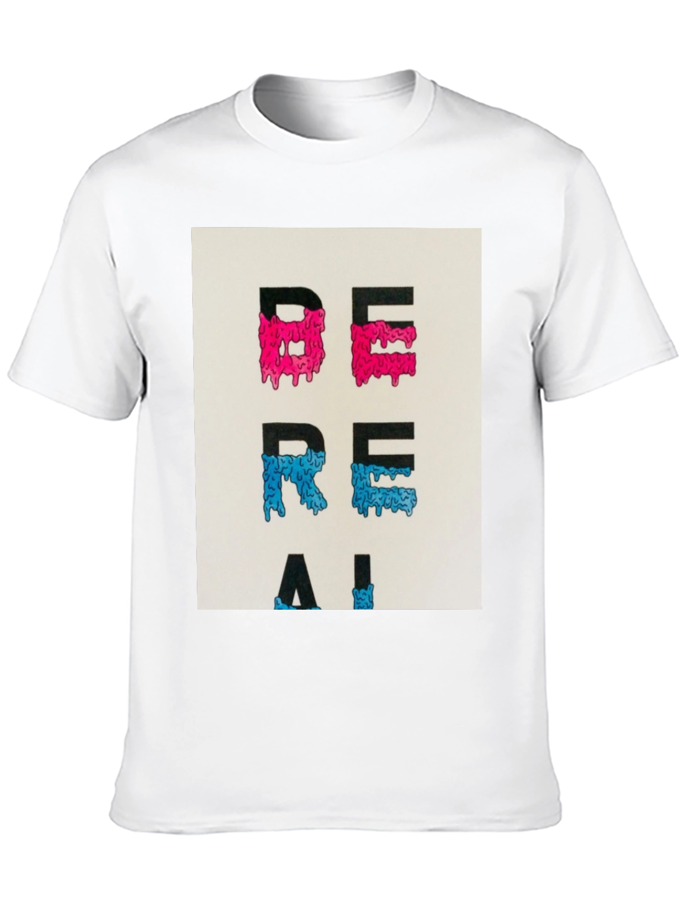 Be Real Graphic Tee - Trendy Casual Wear