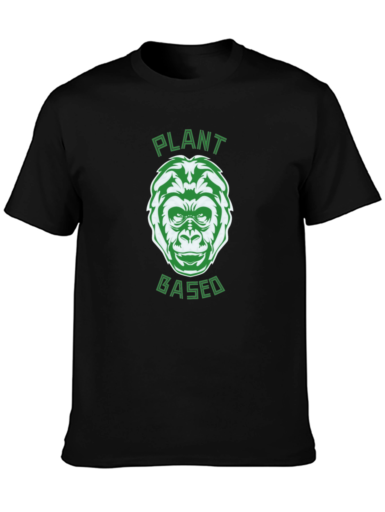Plant Based Gorilla Graphic T-Shirt