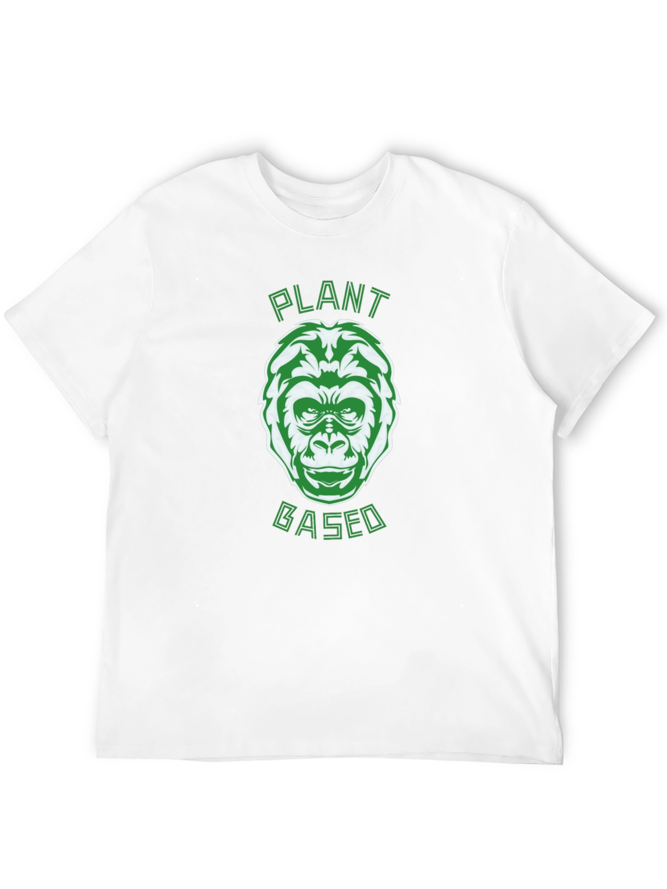 Plant Based Gorilla Graphic T-Shirt