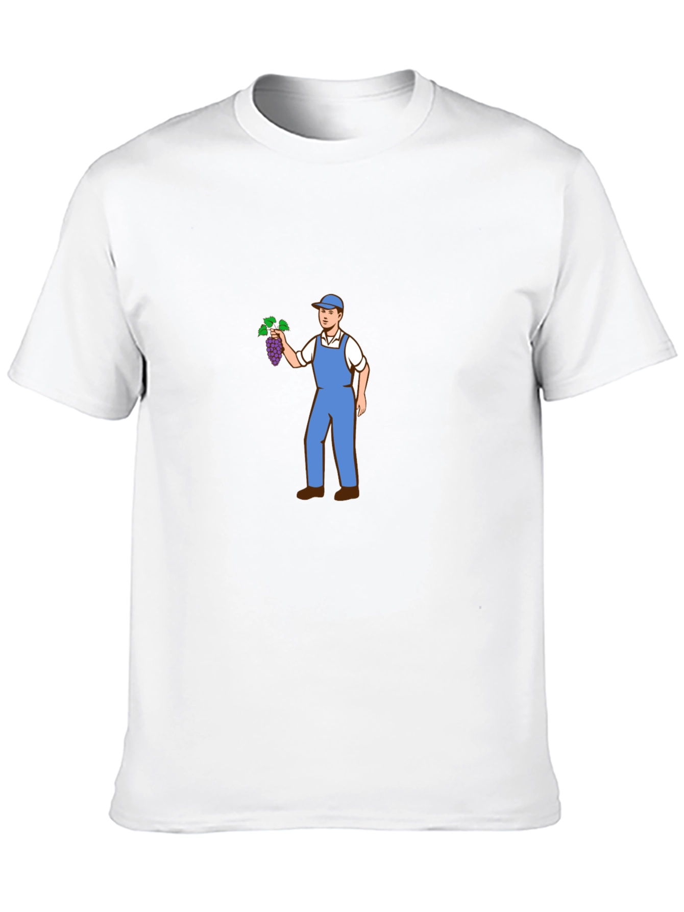 Grape Farmer Graphic T-Shirt