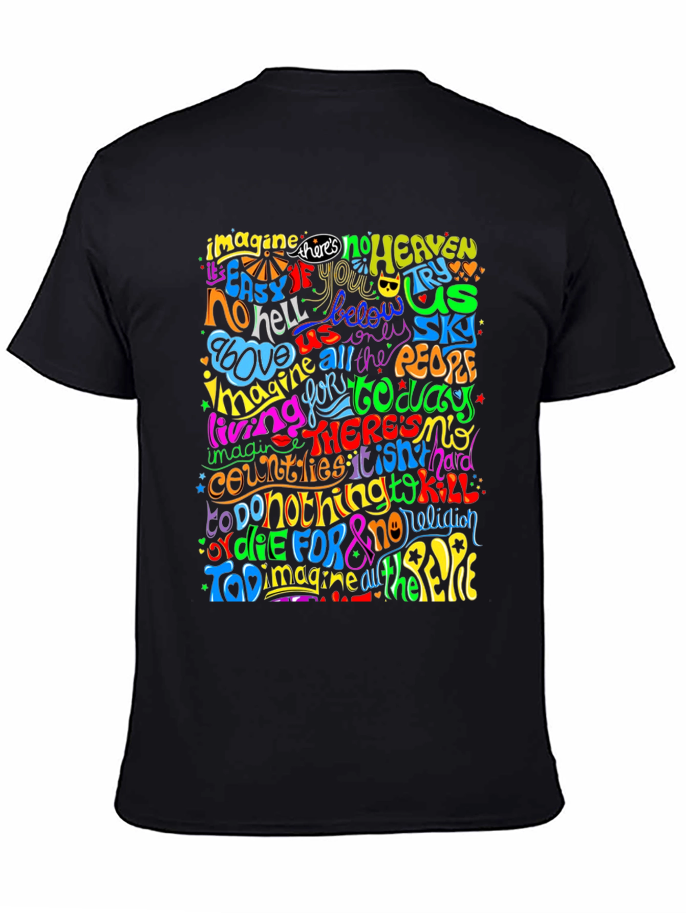 Imagine All the People Graphic T-Shirt