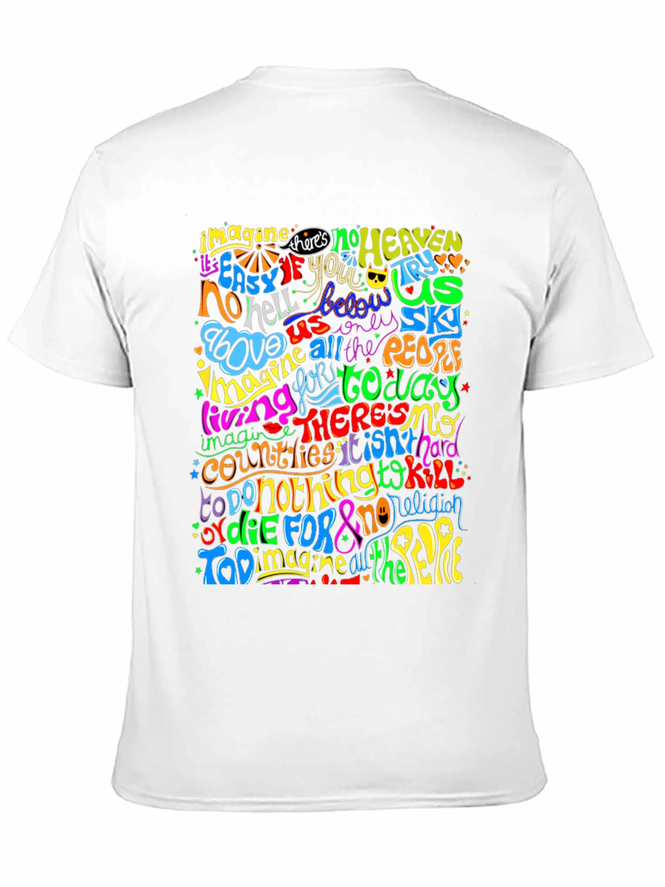 Imagine All the People Graphic T-Shirt