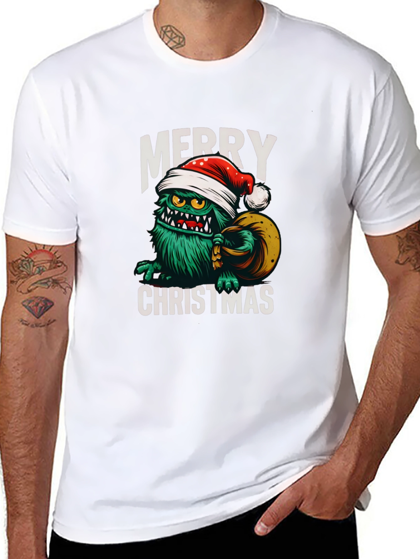 Merry Christmas Monster T-Shirt