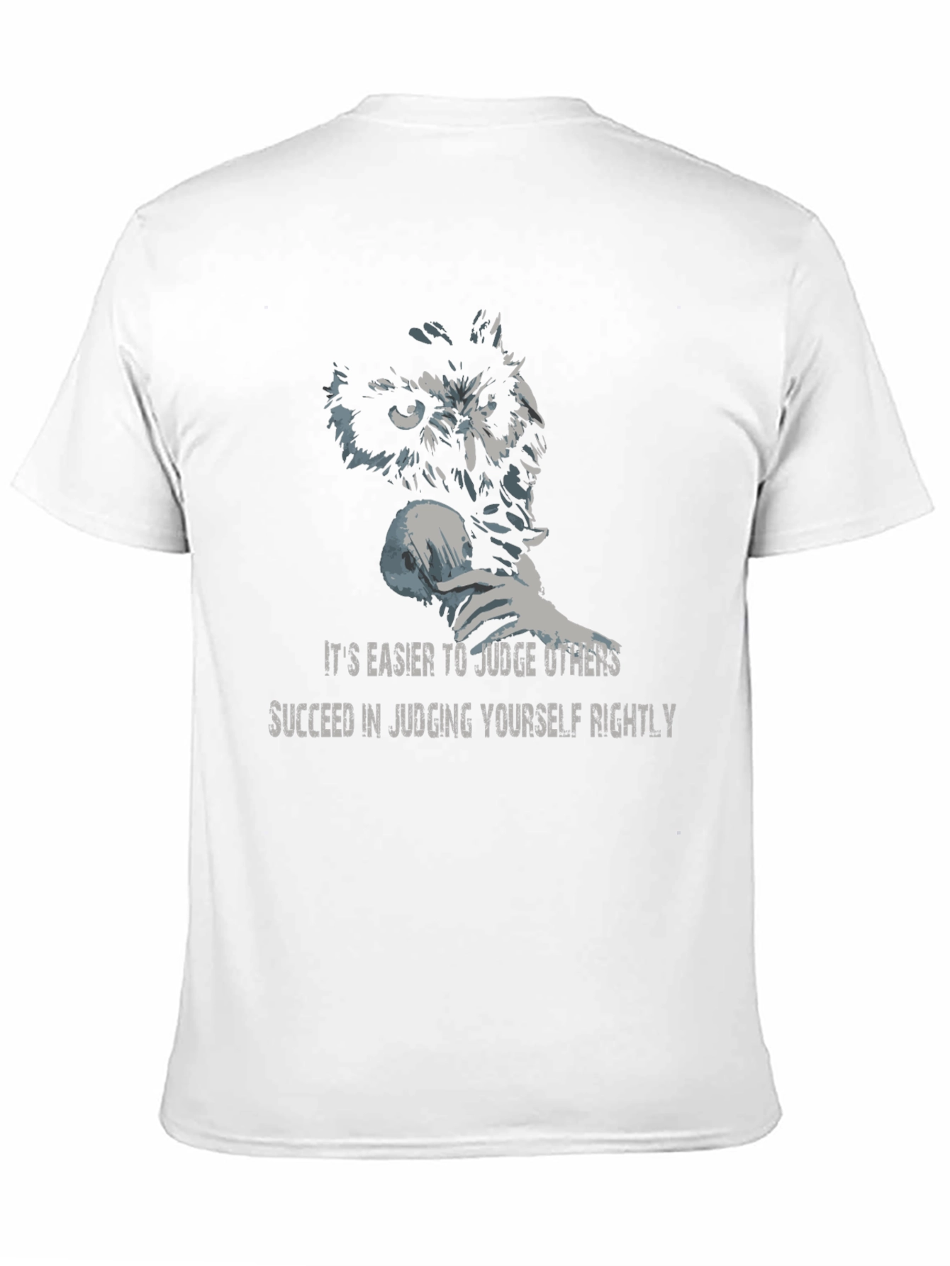 Owl Wisdom Graphic T-Shirt