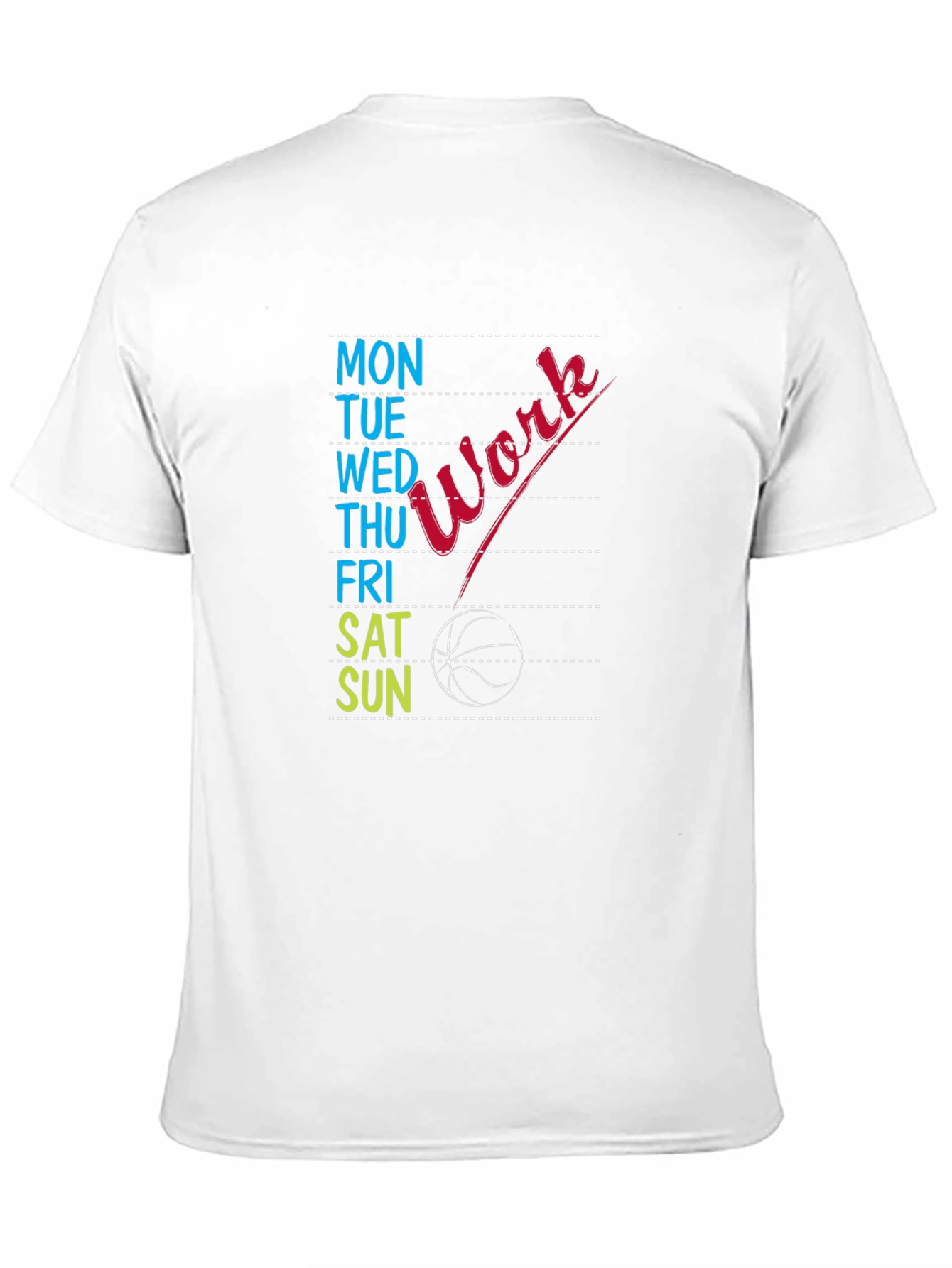 Work Basketball Days T-Shirt