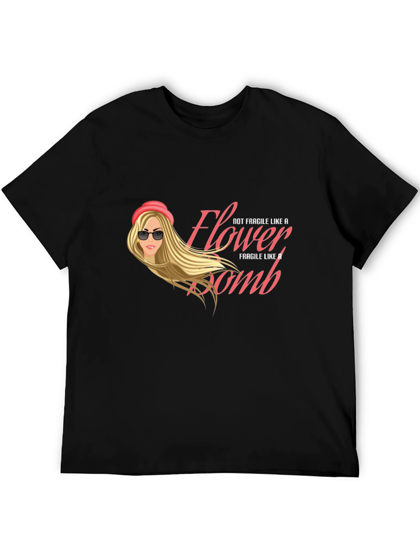 Flower Bomb Graphic Tee - Not Fragile T-Shirt