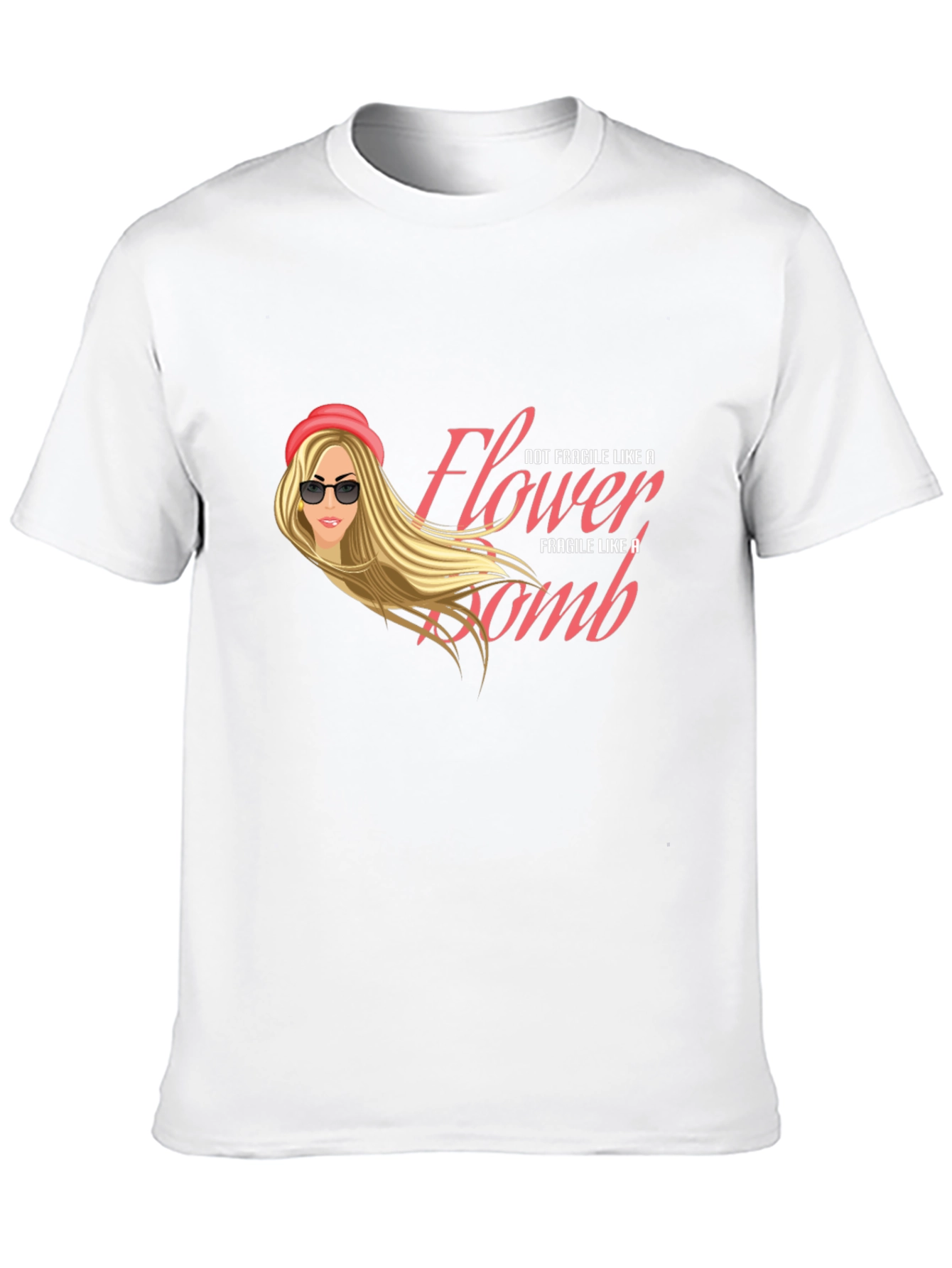 Flower Bomb Graphic Tee - Not Fragile T-Shirt