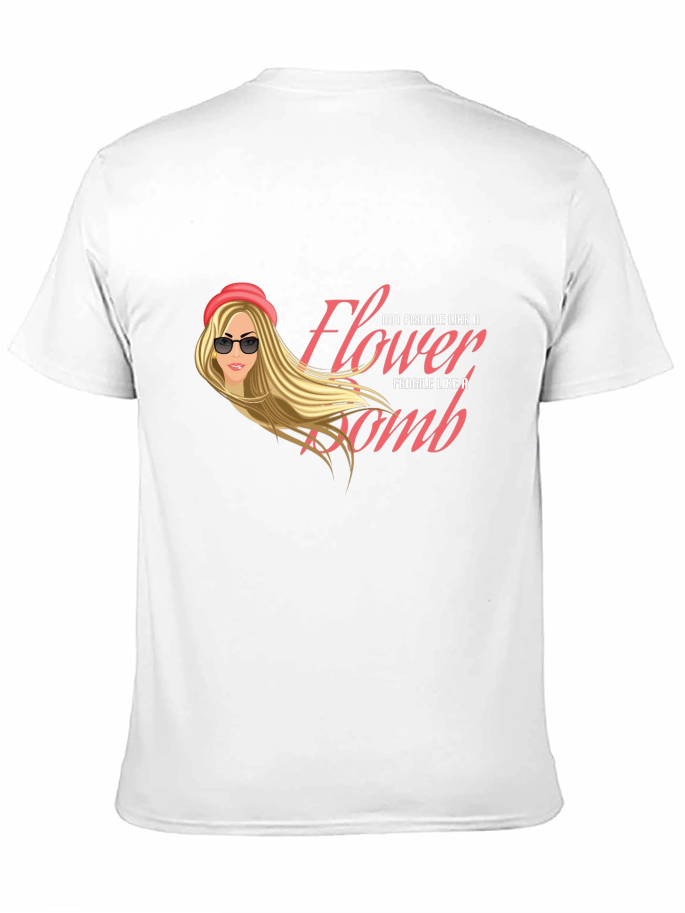 Flower Bomb Graphic Tee - Not Fragile T-Shirt
