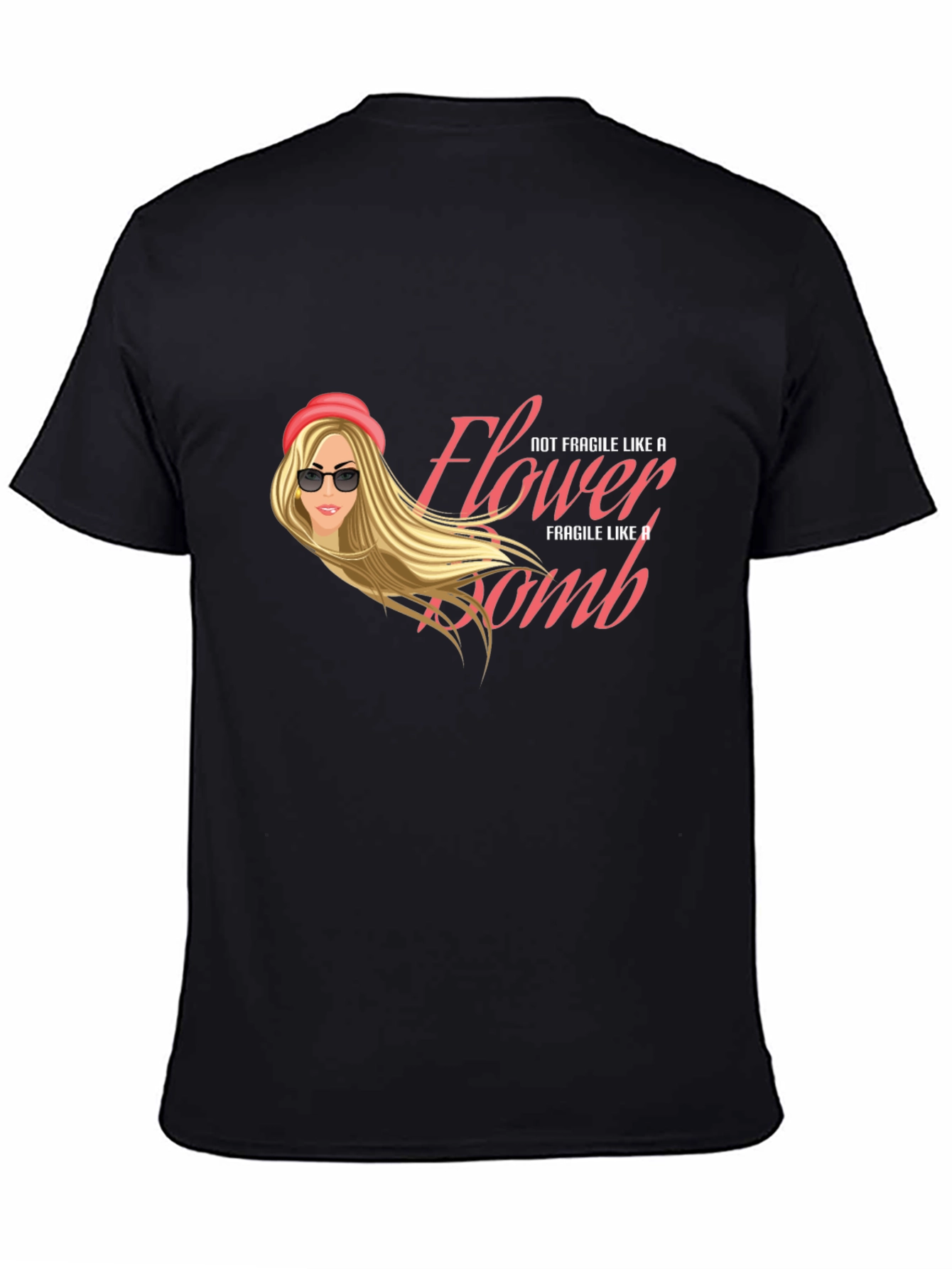 Flower Bomb Graphic Tee - Not Fragile T-Shirt