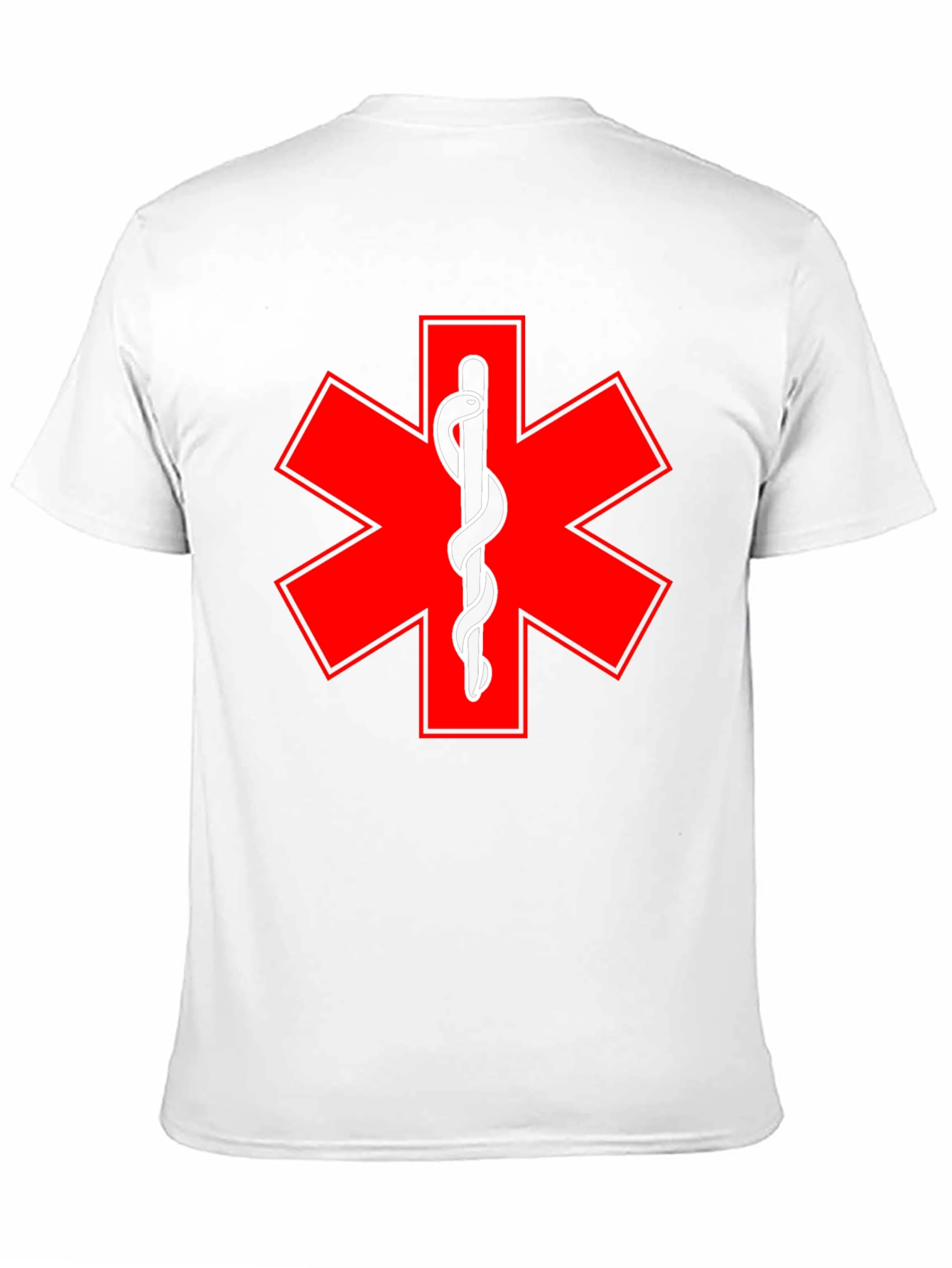 Star of Life EMT Medical T-Shirt - Black