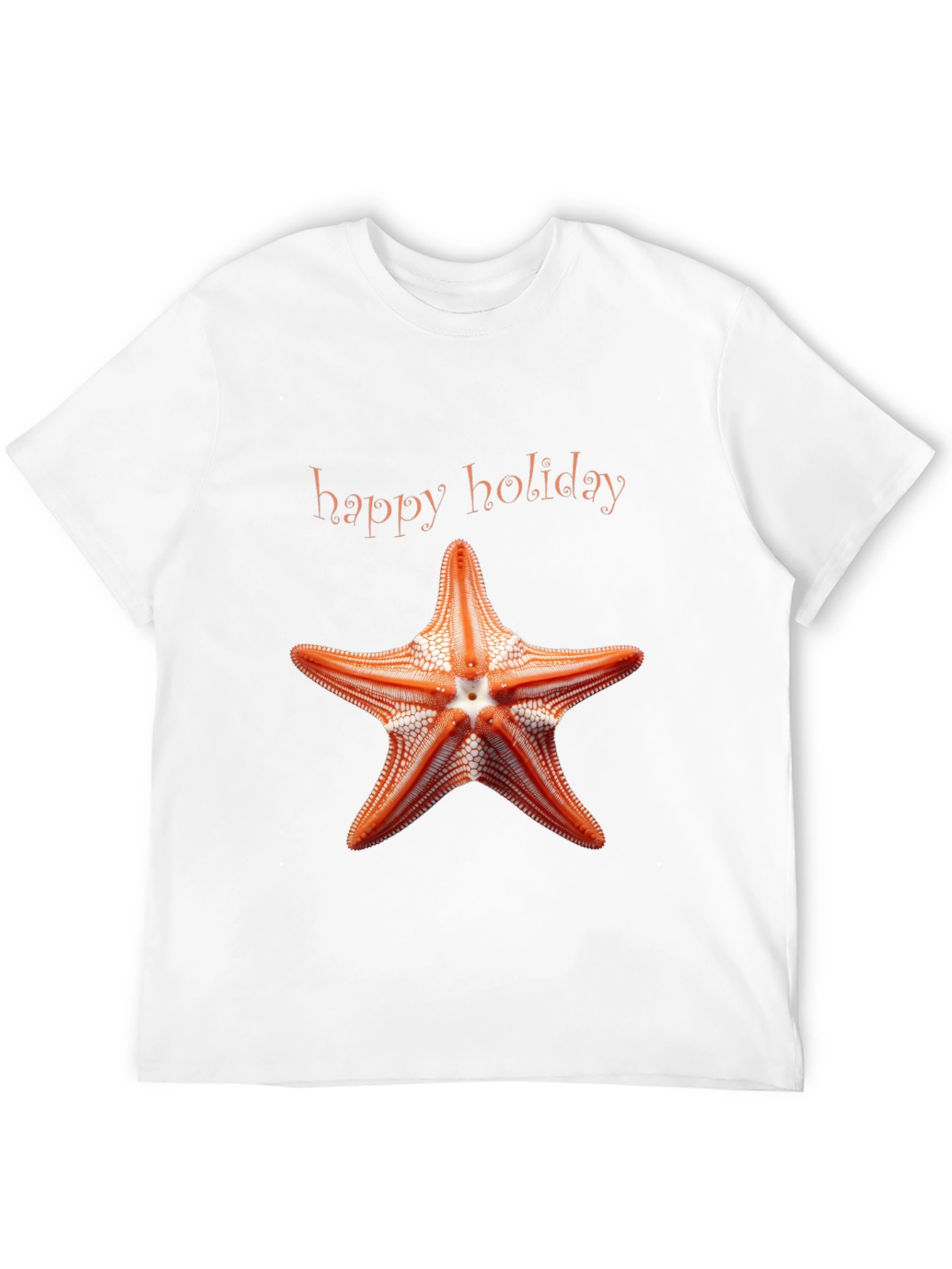 Happy Holiday Starfish Graphic Tee