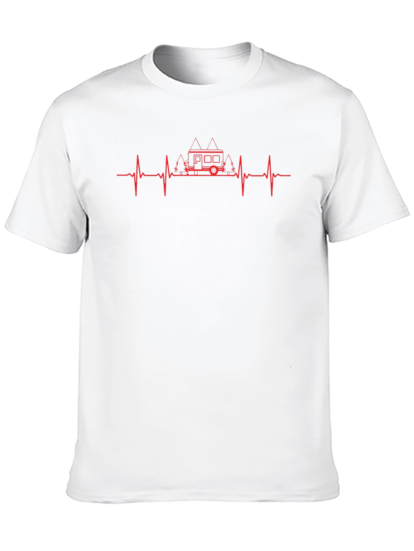 Camping Heartbeat T-Shirt - RV Life Tee