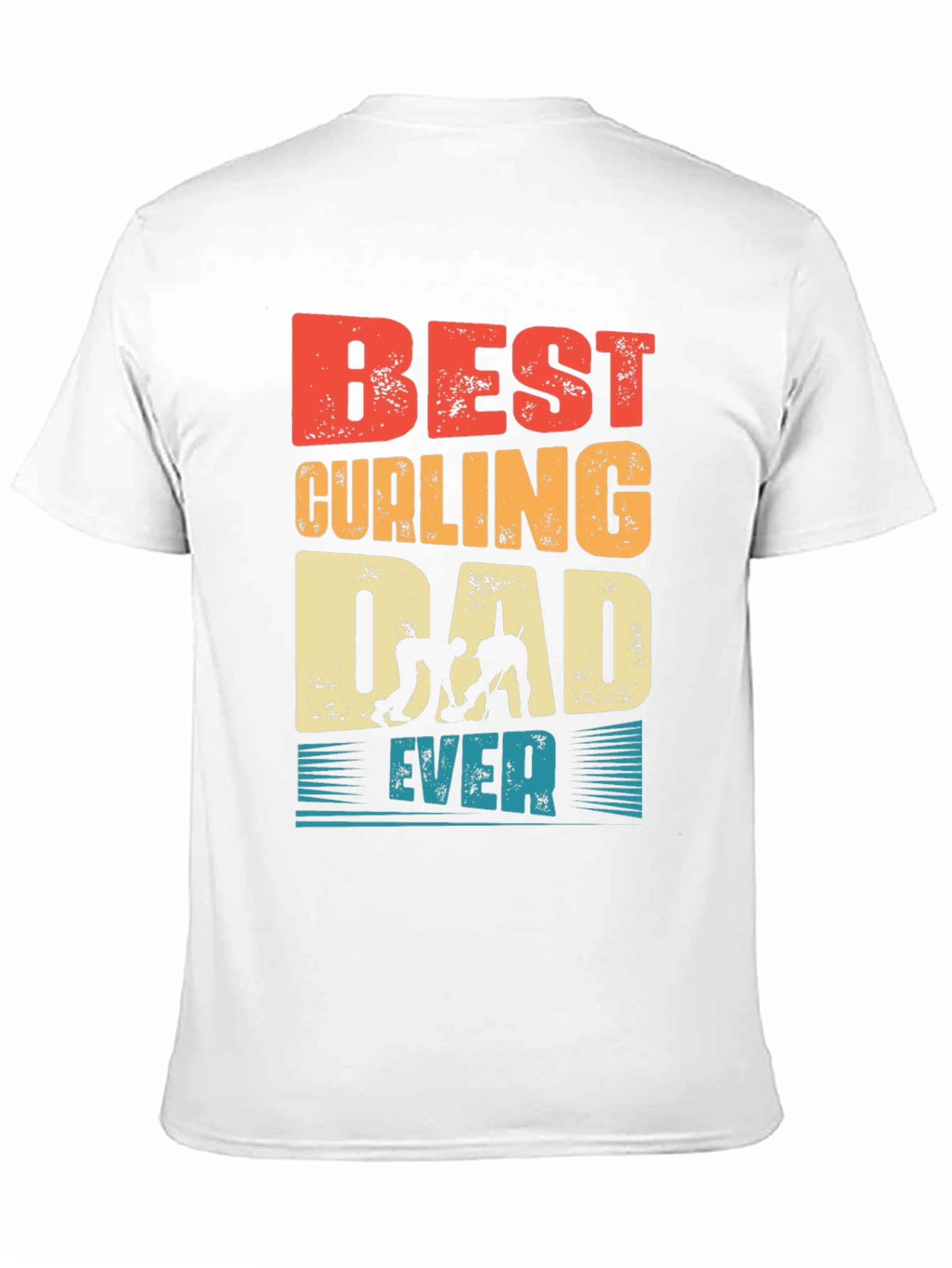 Best Curling Dad Ever T-Shirt