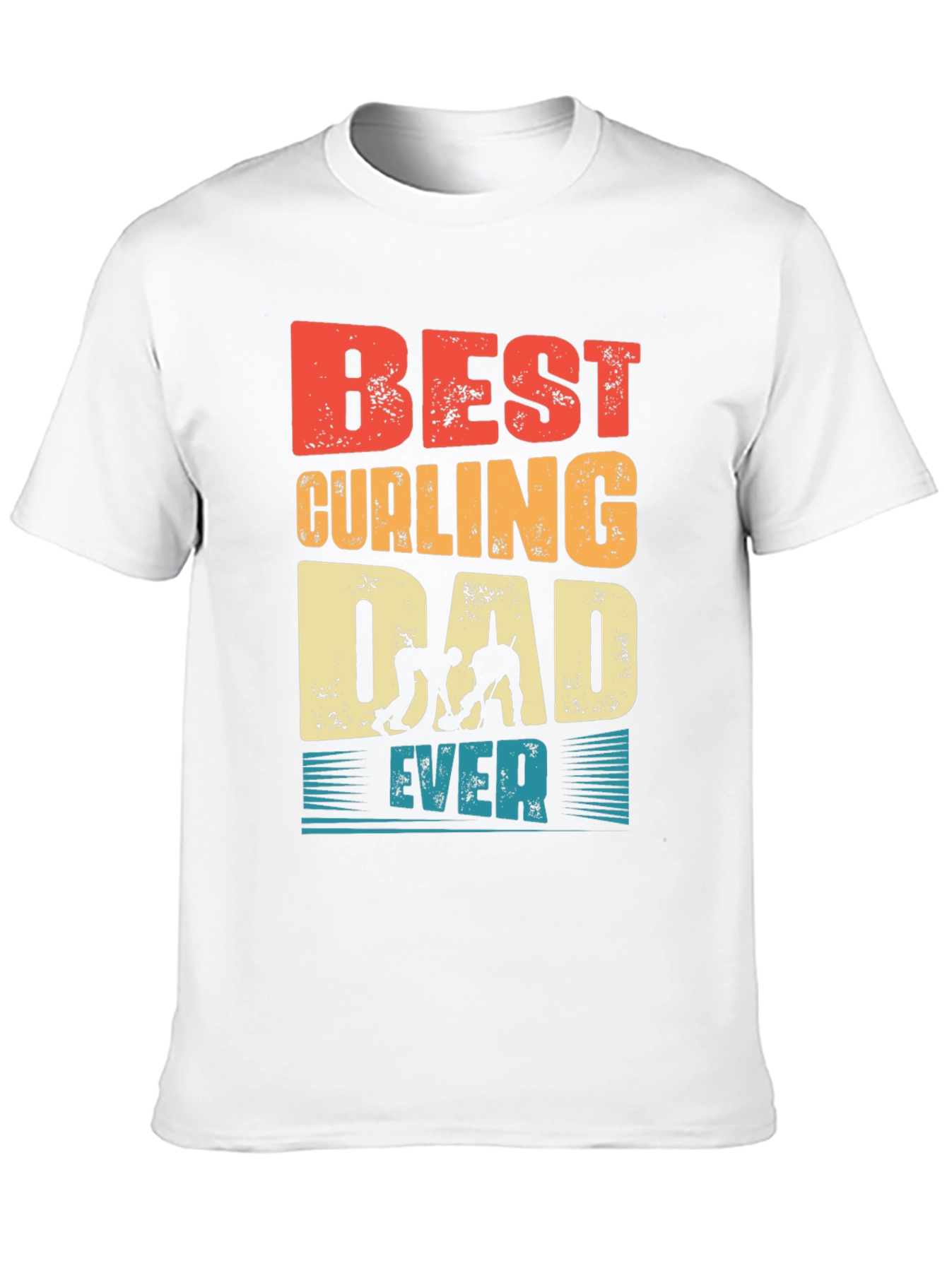 Best Curling Dad Ever T-Shirt