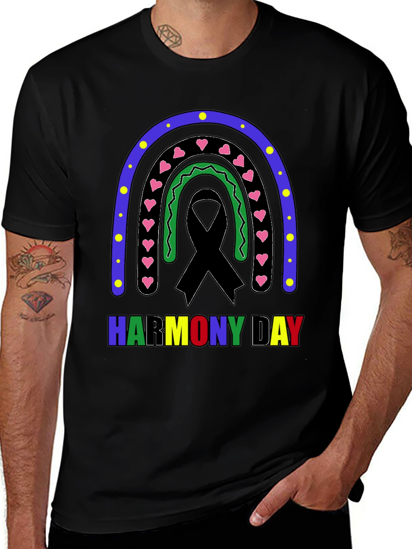 Harmony Day Graphic T-Shirt