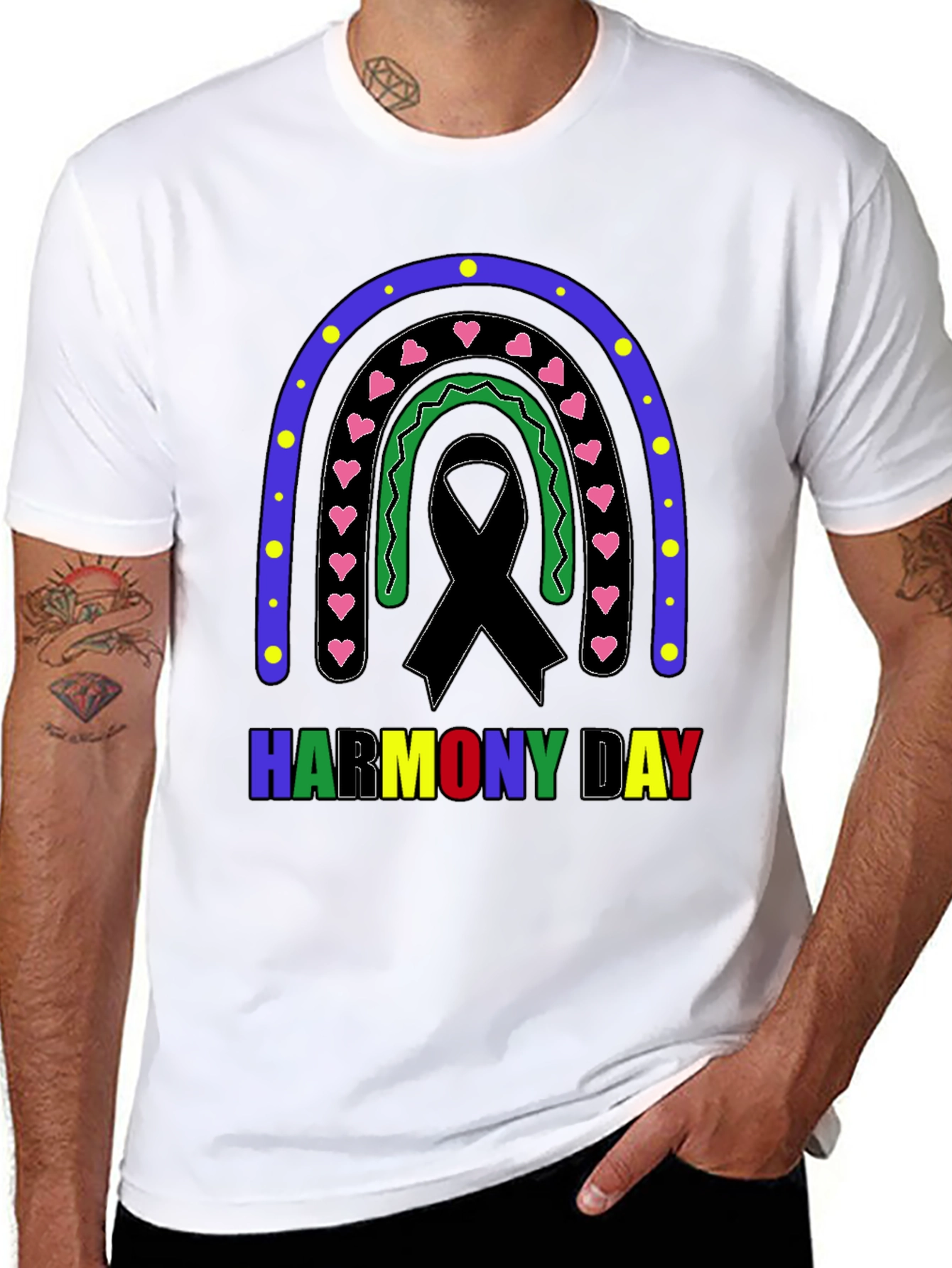 Harmony Day Graphic T-Shirt
