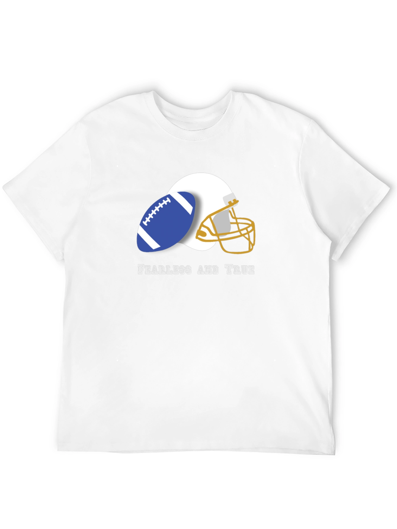 Fearless and True Football Tee
