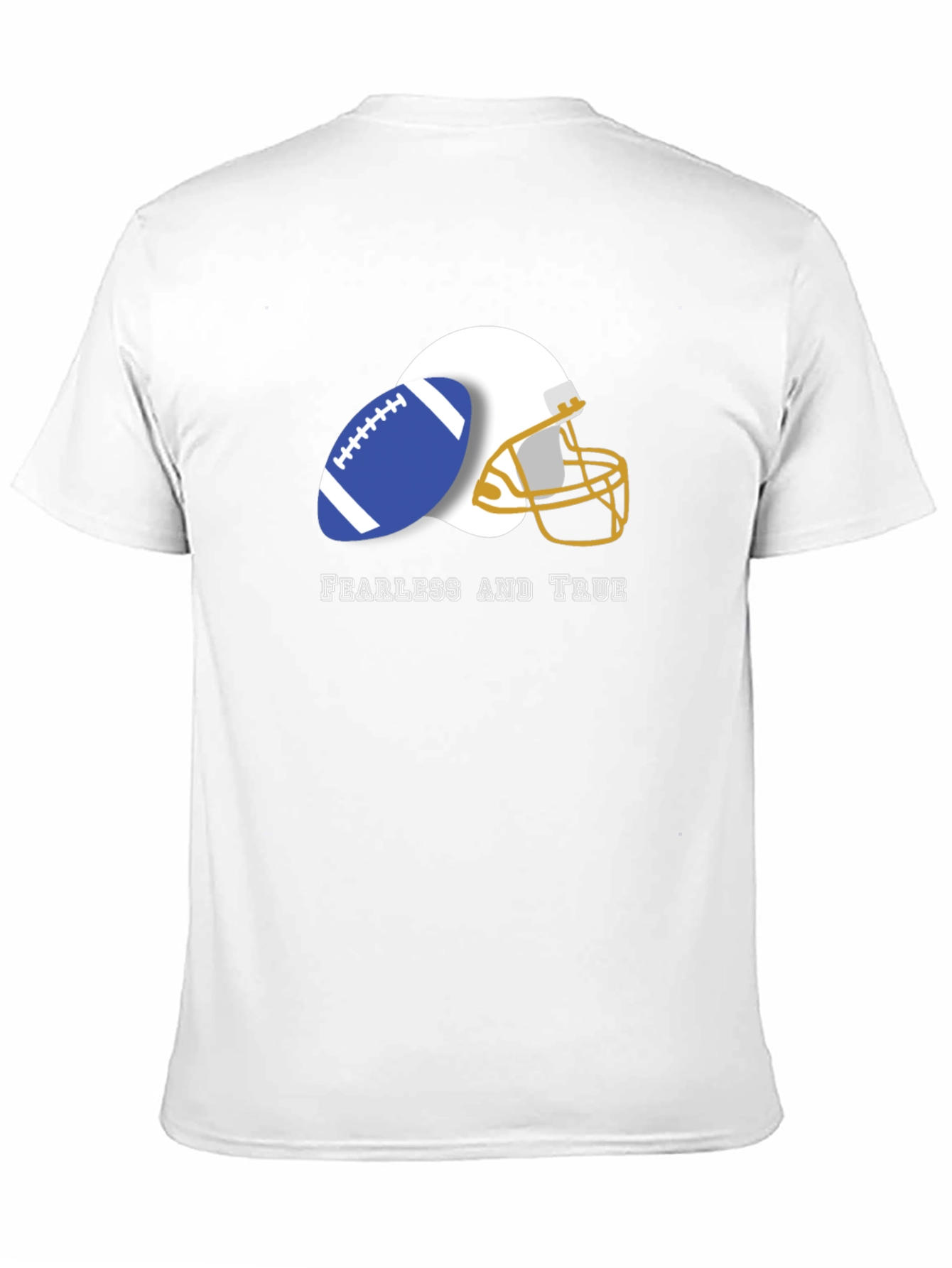 Fearless and True Football Tee