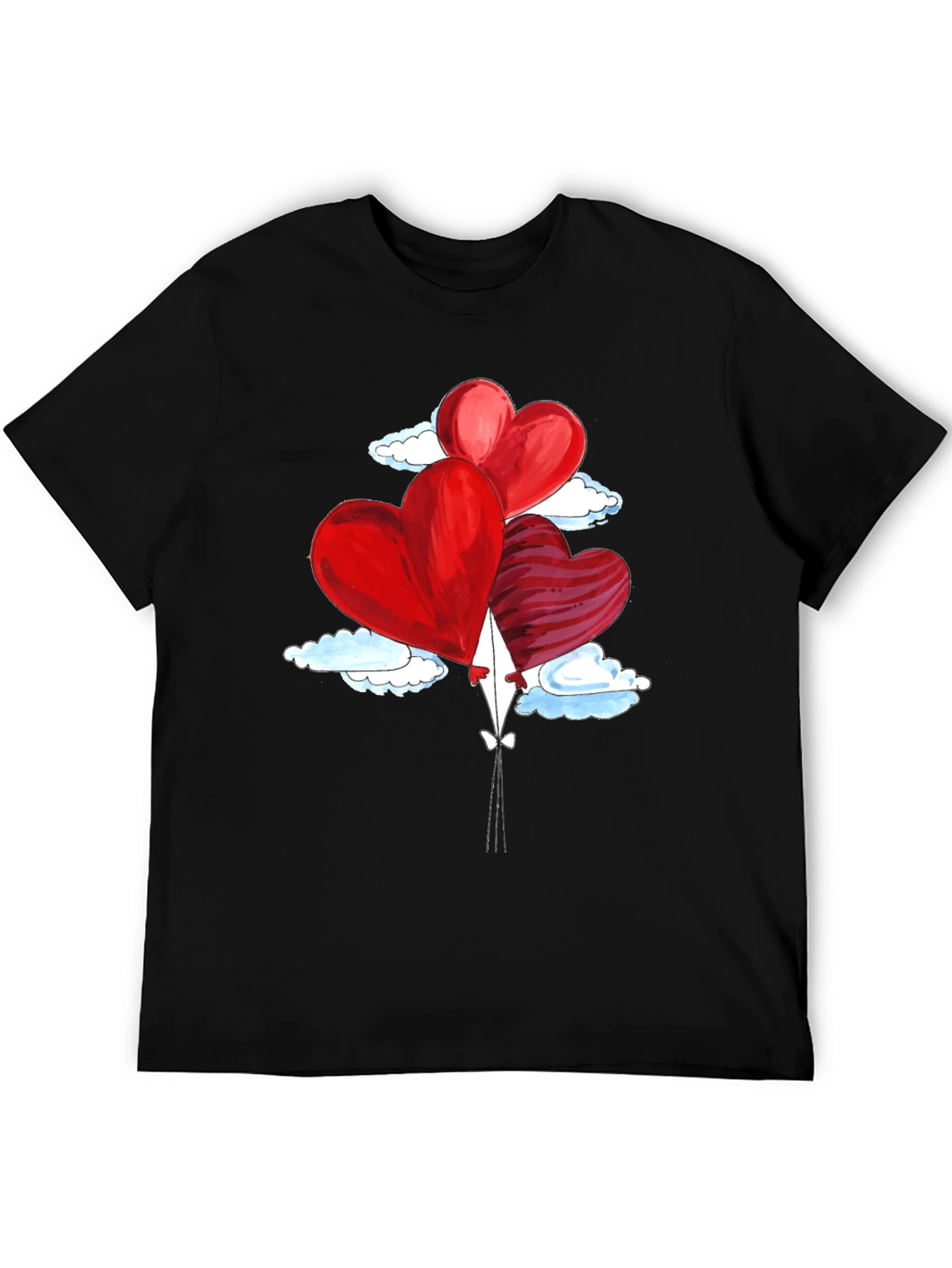 Heart Balloons Valentines T-Shirt