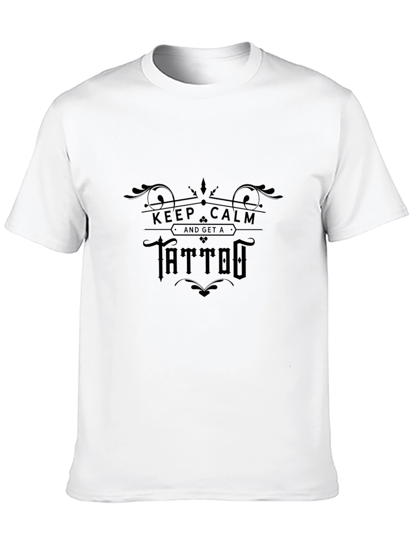 Keep Calm and Get a Tattoo Graphic T-Shirt