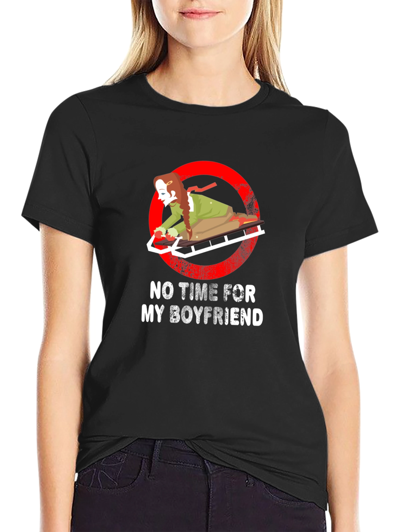 No Time For My Boyfriend Graphic Tee