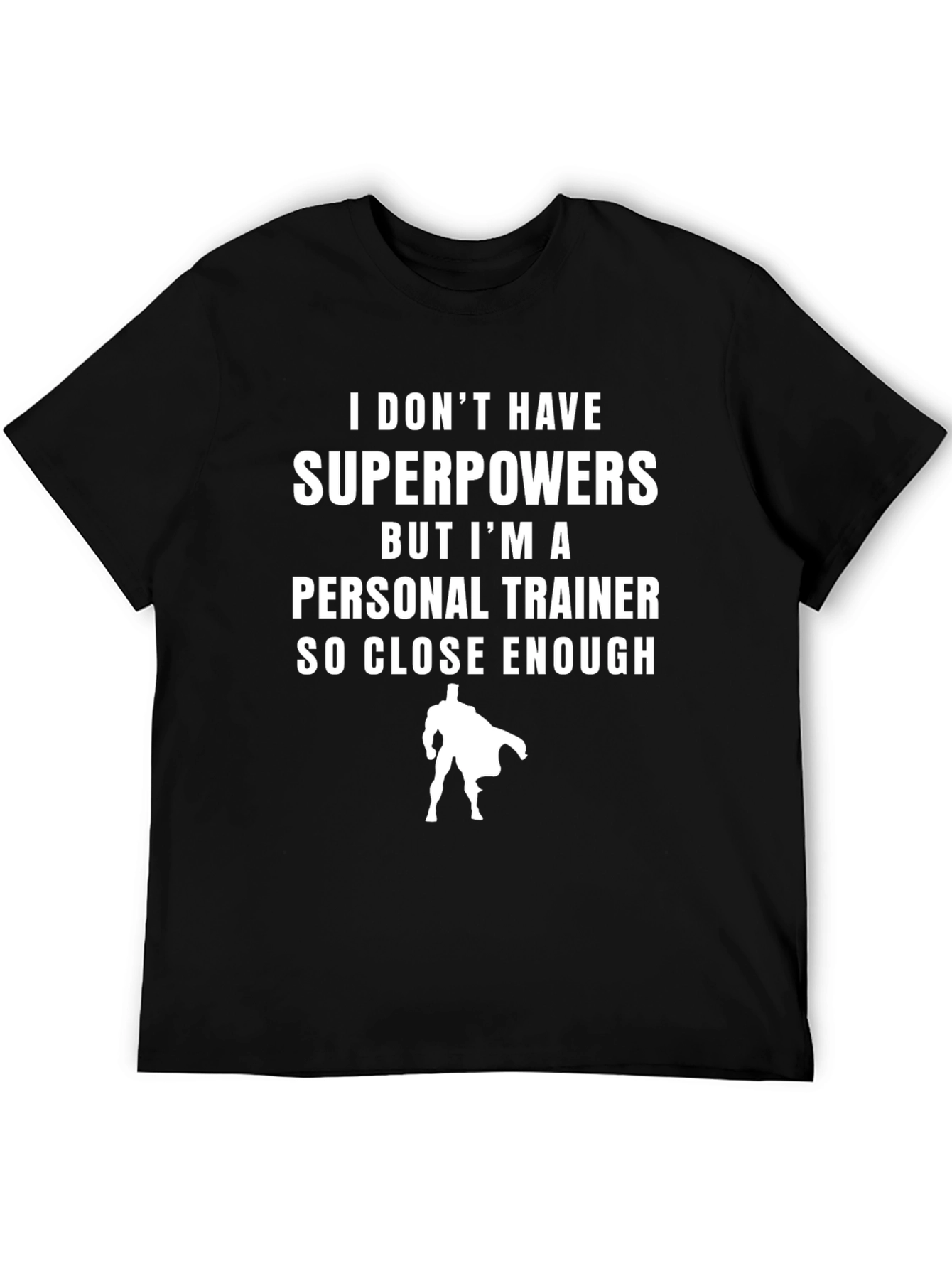 Personal Trainer Superhero T-Shirt - Funny Fitness Tee