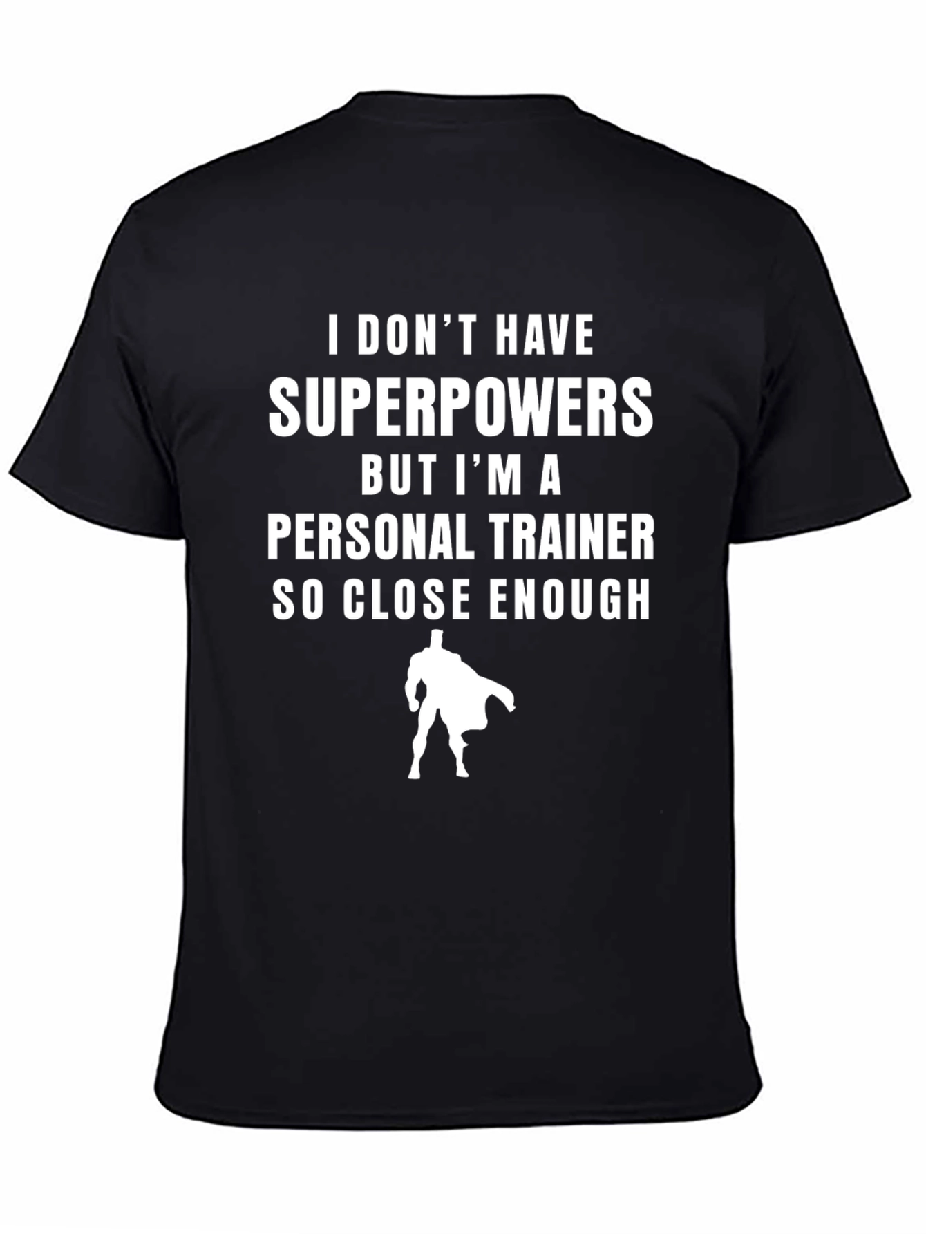 Personal Trainer Superhero T-Shirt - Funny Fitness Tee