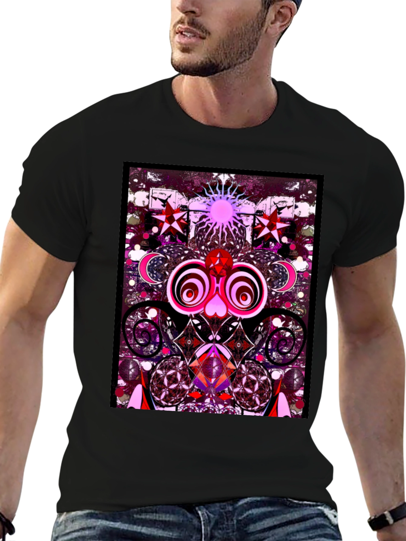 Psychedelic Art Graphic Tee