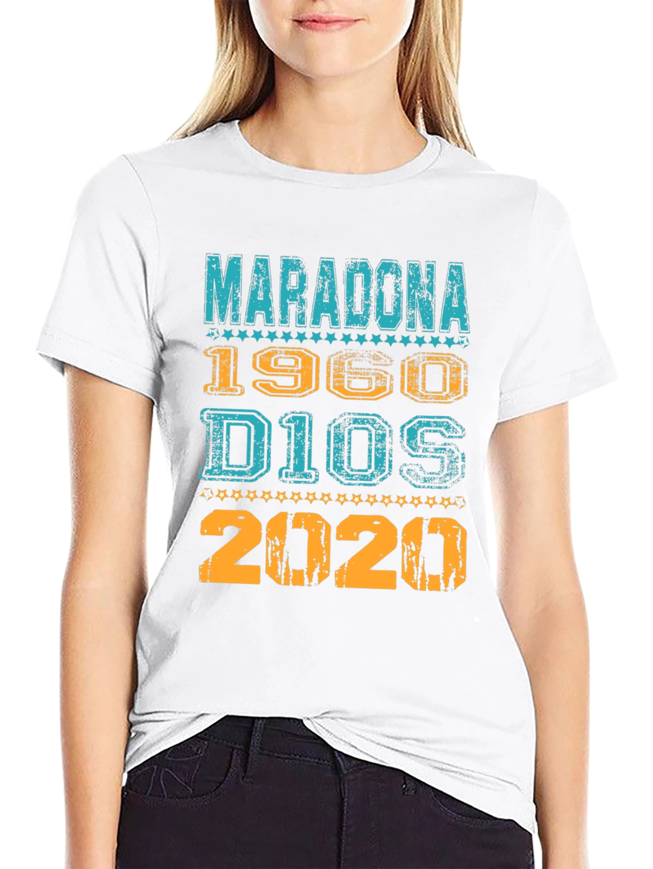 Maradona Tribute T-Shirt - 1960 D10S 2020