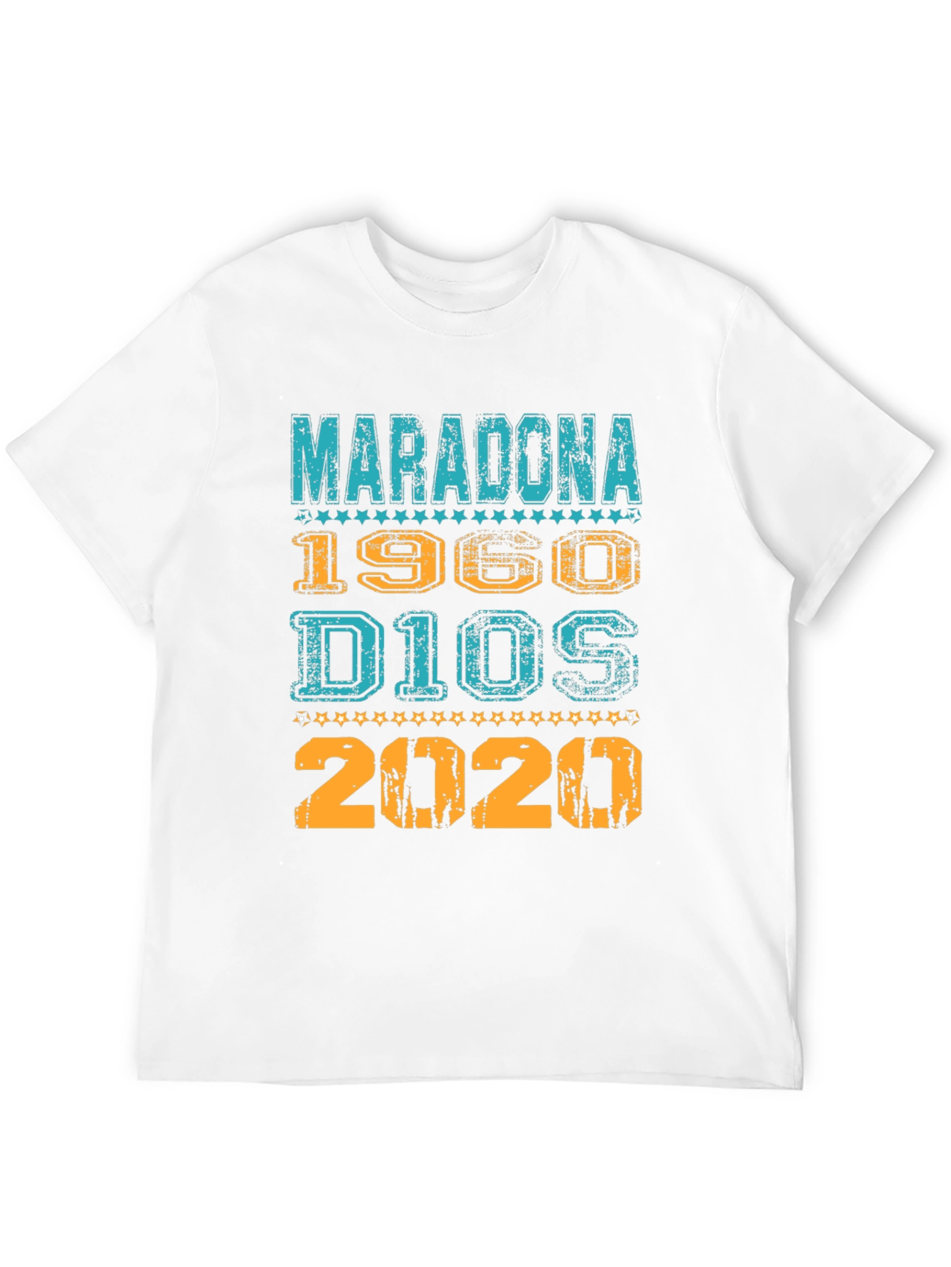 Maradona Tribute T-Shirt - 1960 D10S 2020