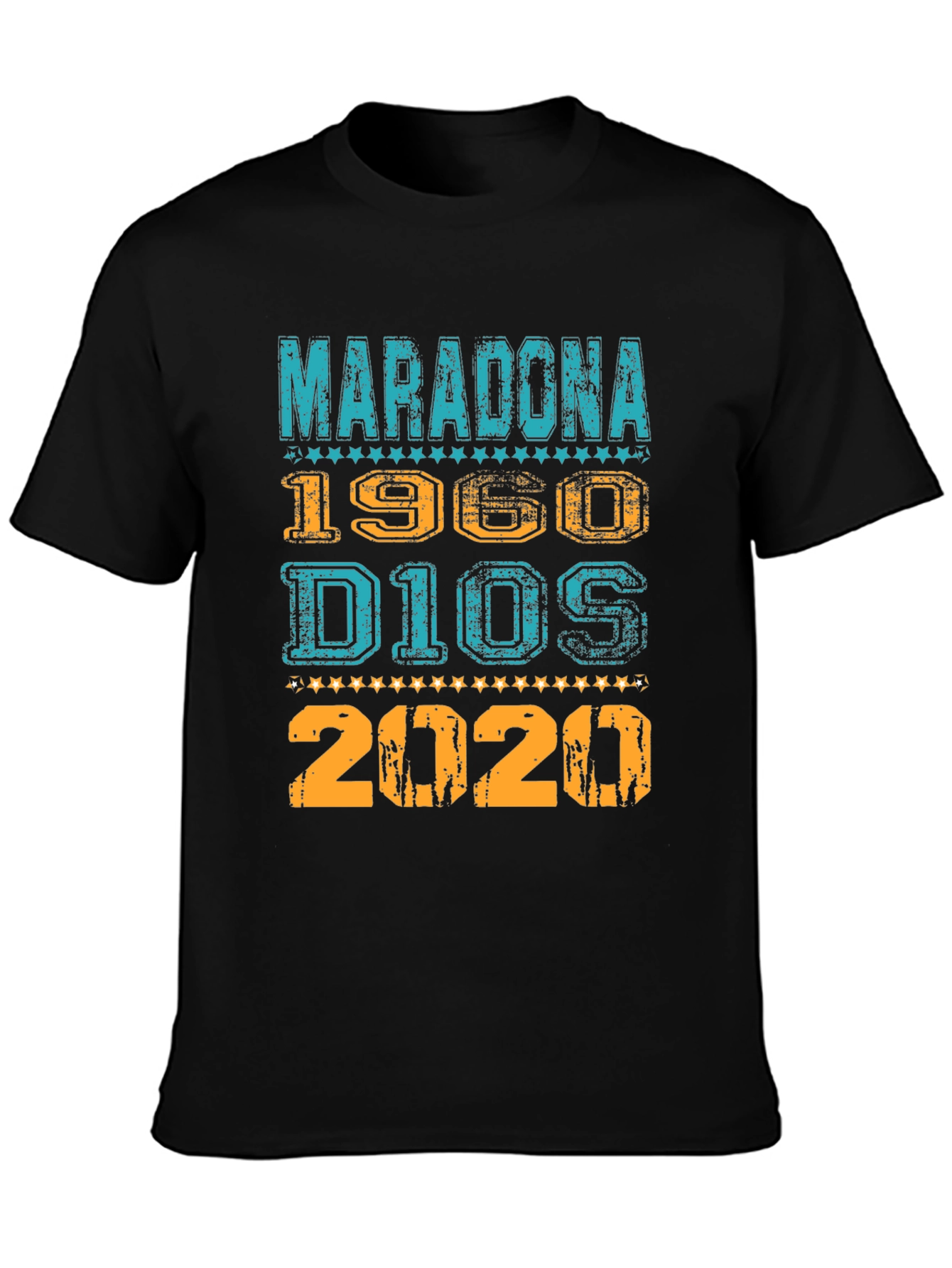 Maradona Tribute T-Shirt - 1960 D10S 2020