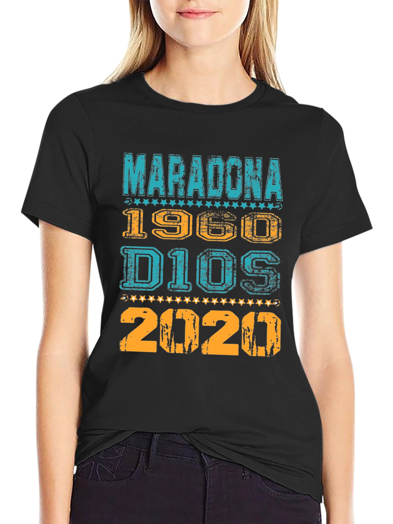 Maradona Tribute T-Shirt - 1960 D10S 2020