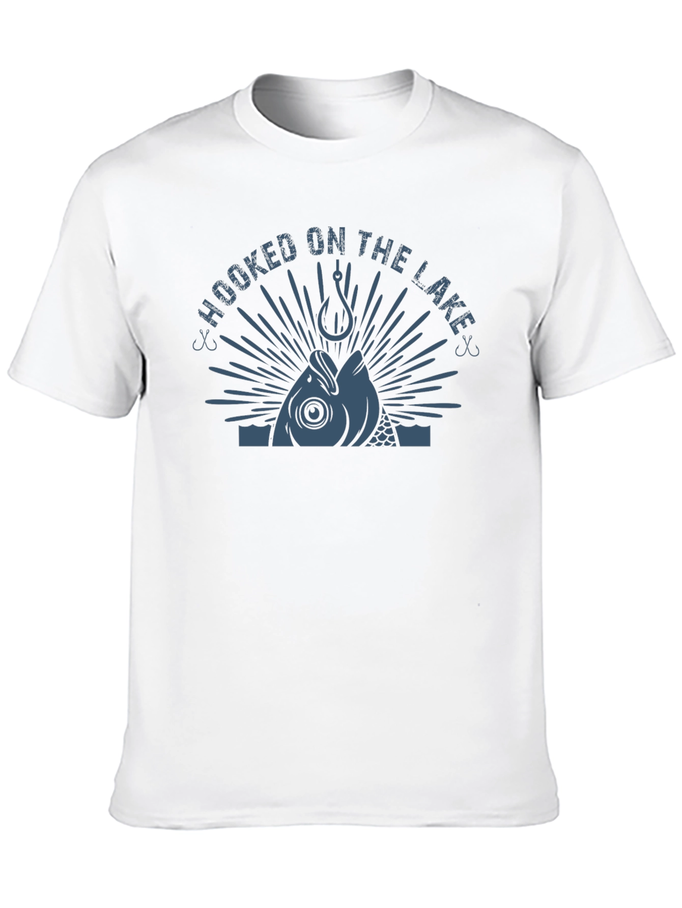 Hooked on the Lake Graphic Tee - Fishing T-Shirt